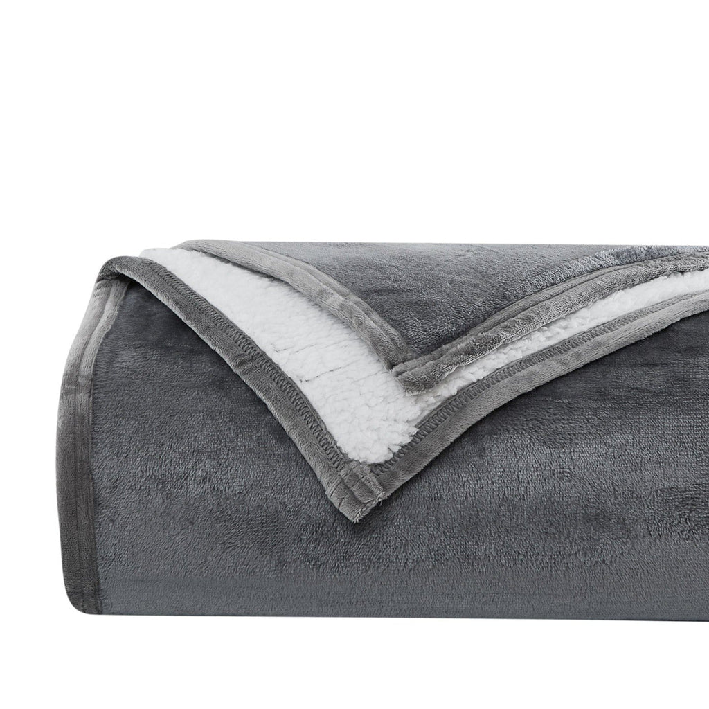 Sherpa-Fleece Oversized Reversible Blankets and Throws