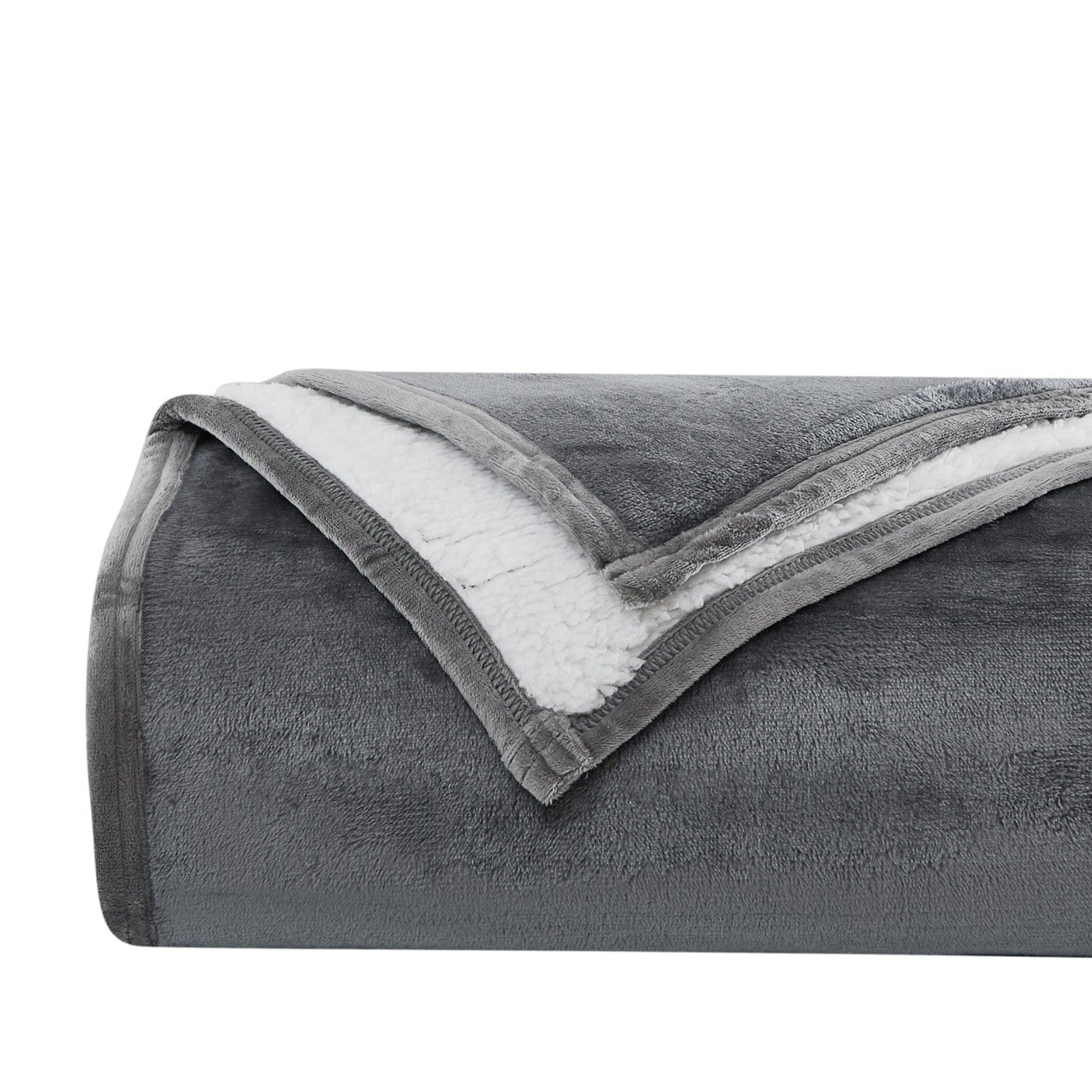 Sherpa-Fleece Oversized Reversible Blankets and Throws