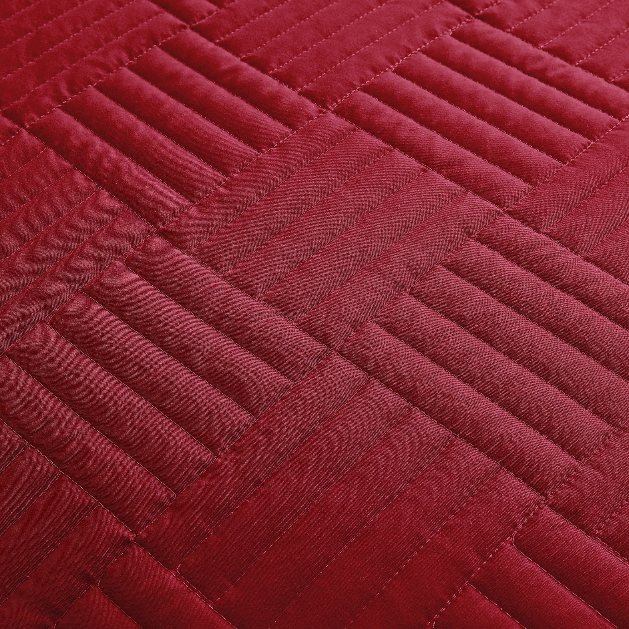 Grid Oversized Quilt Set