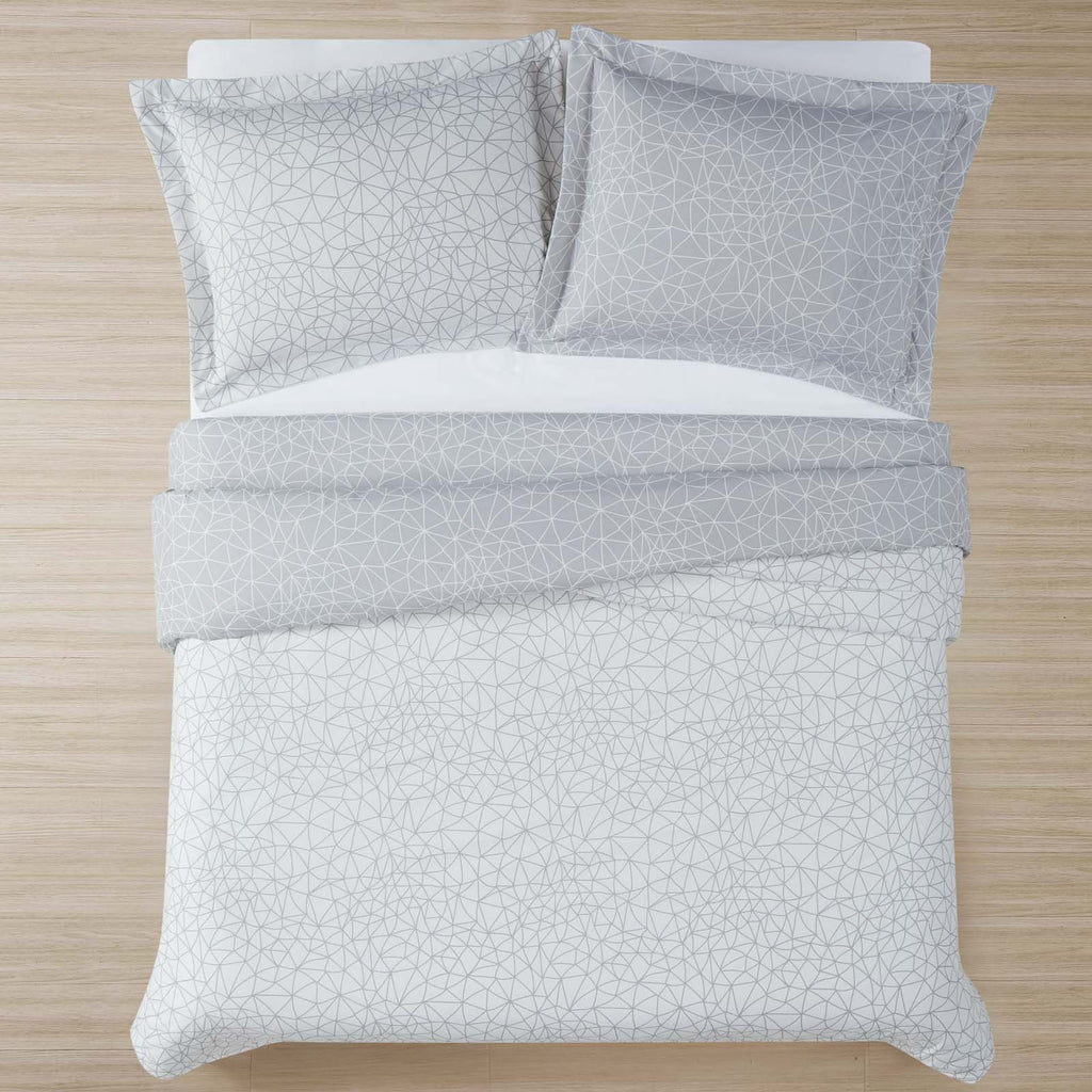 Geometric Maze Reversible Comforter Set