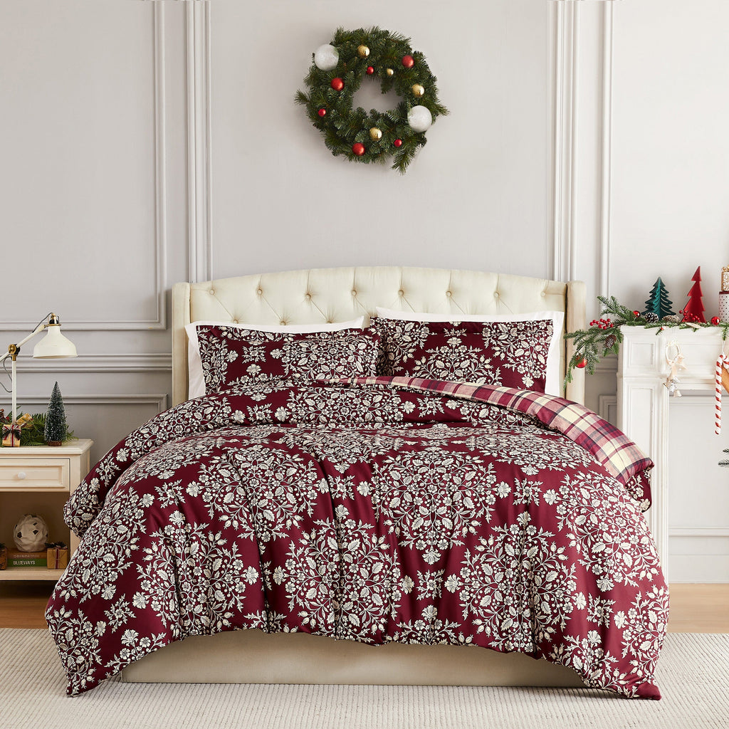 Christmas Carol Reversible Comforter Set