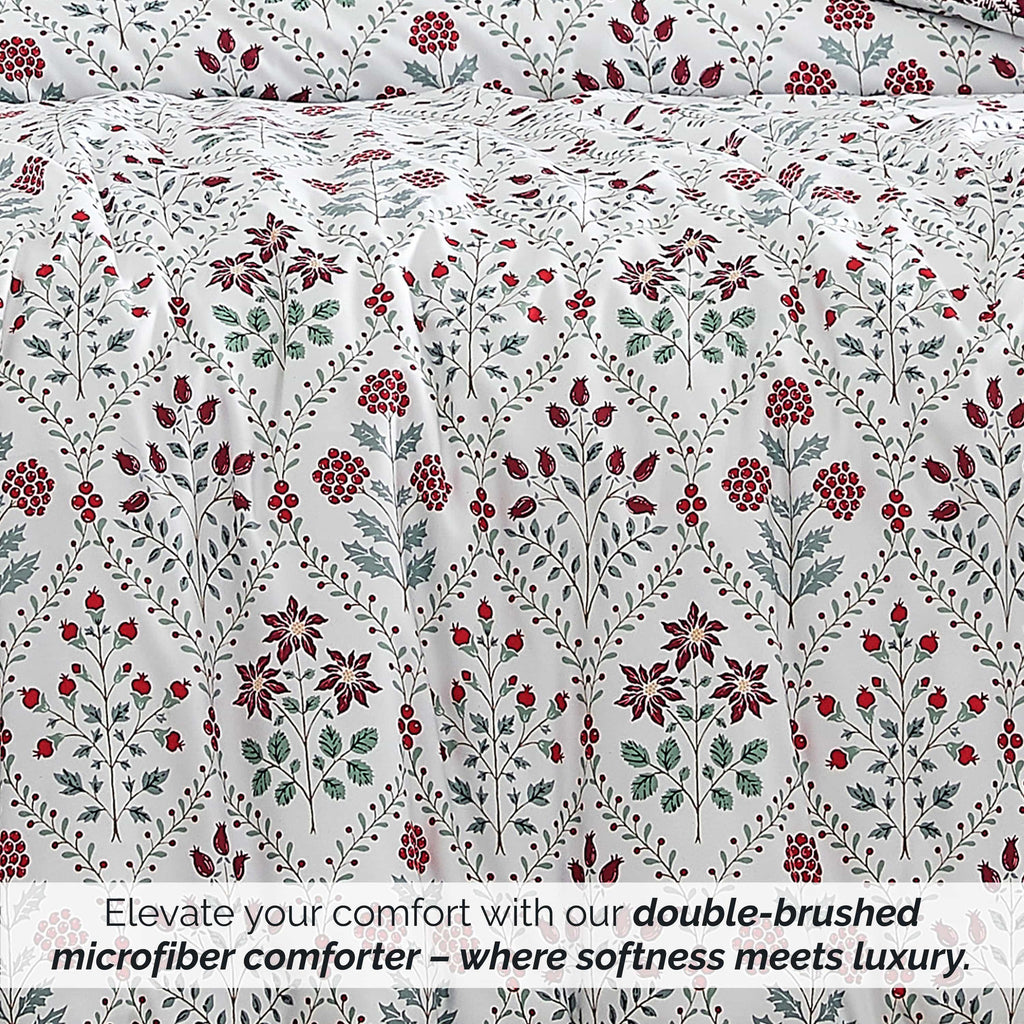 Holiday Harmony Reversible Comforter Set
