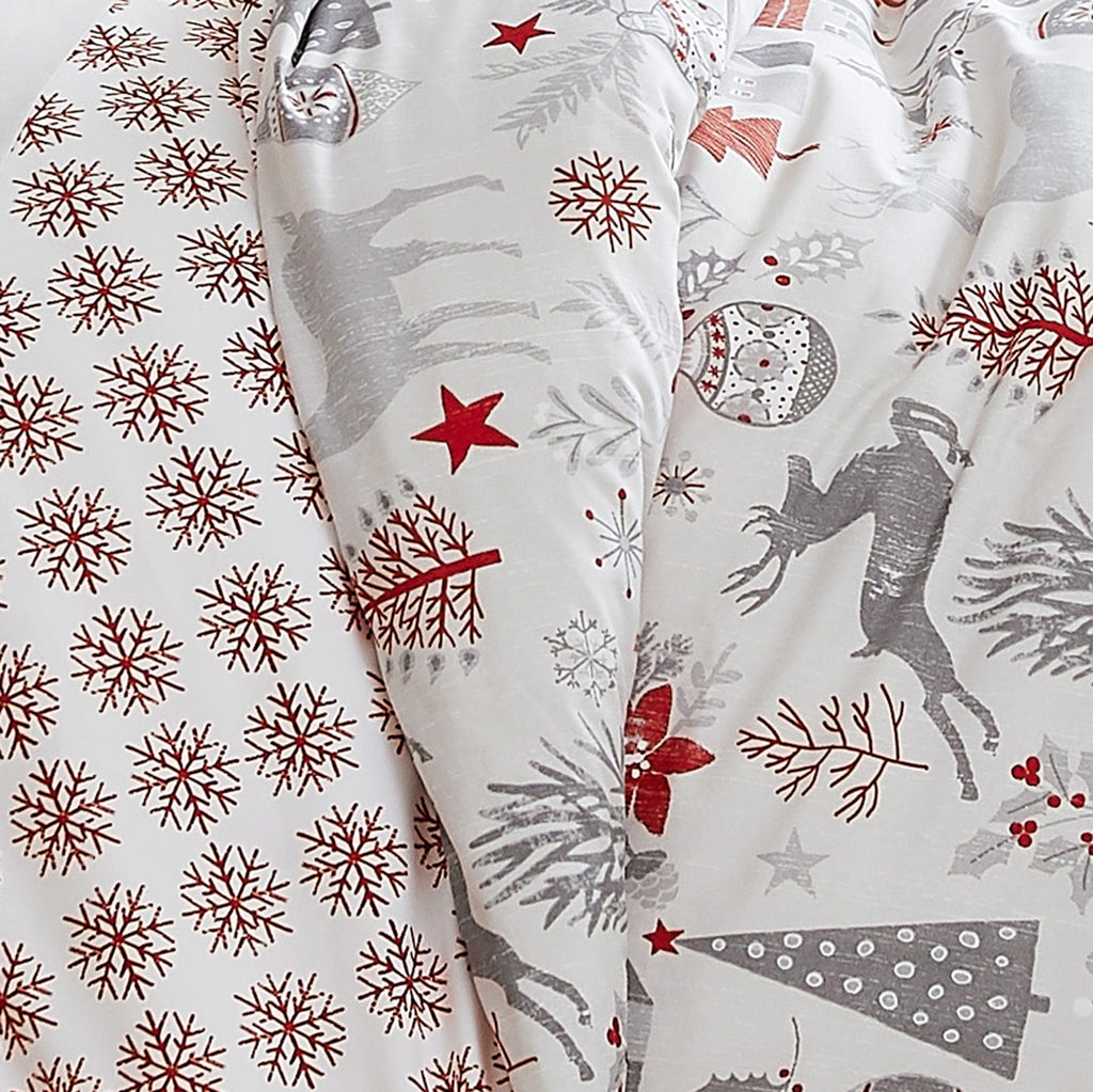 Holly Jolly Lane Reversible Comforter Set