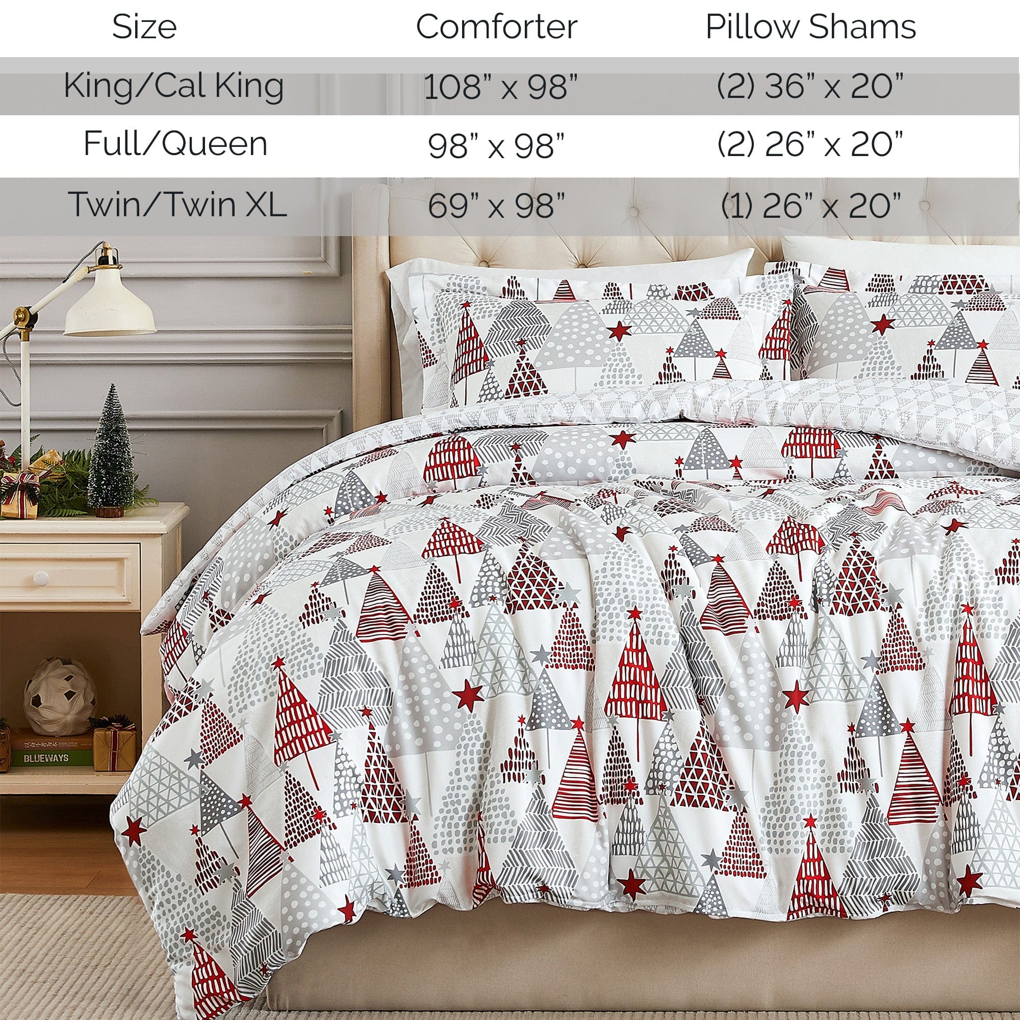 Merry and Bright Reversible Comforter Set