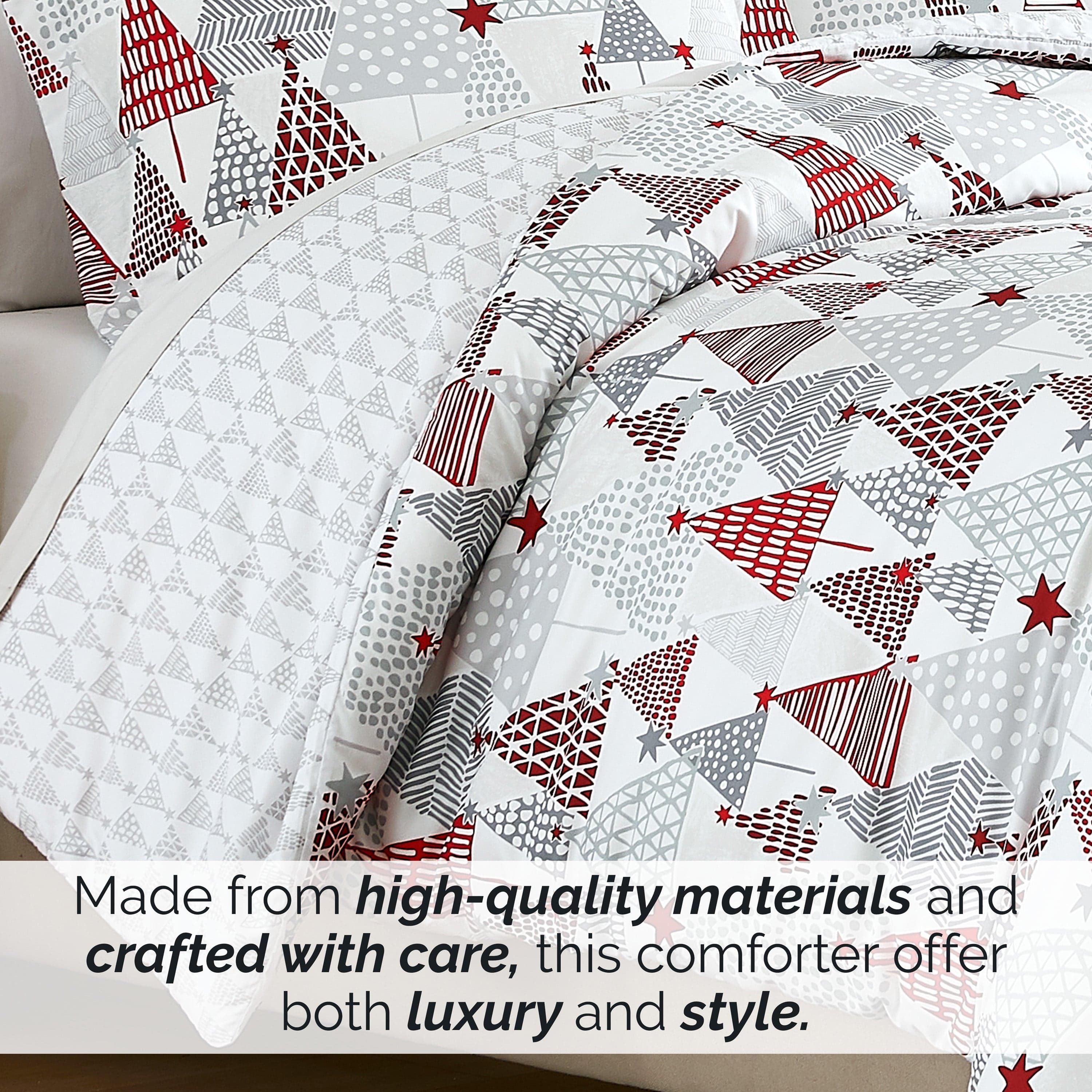 Merry and Bright Reversible Comforter Set