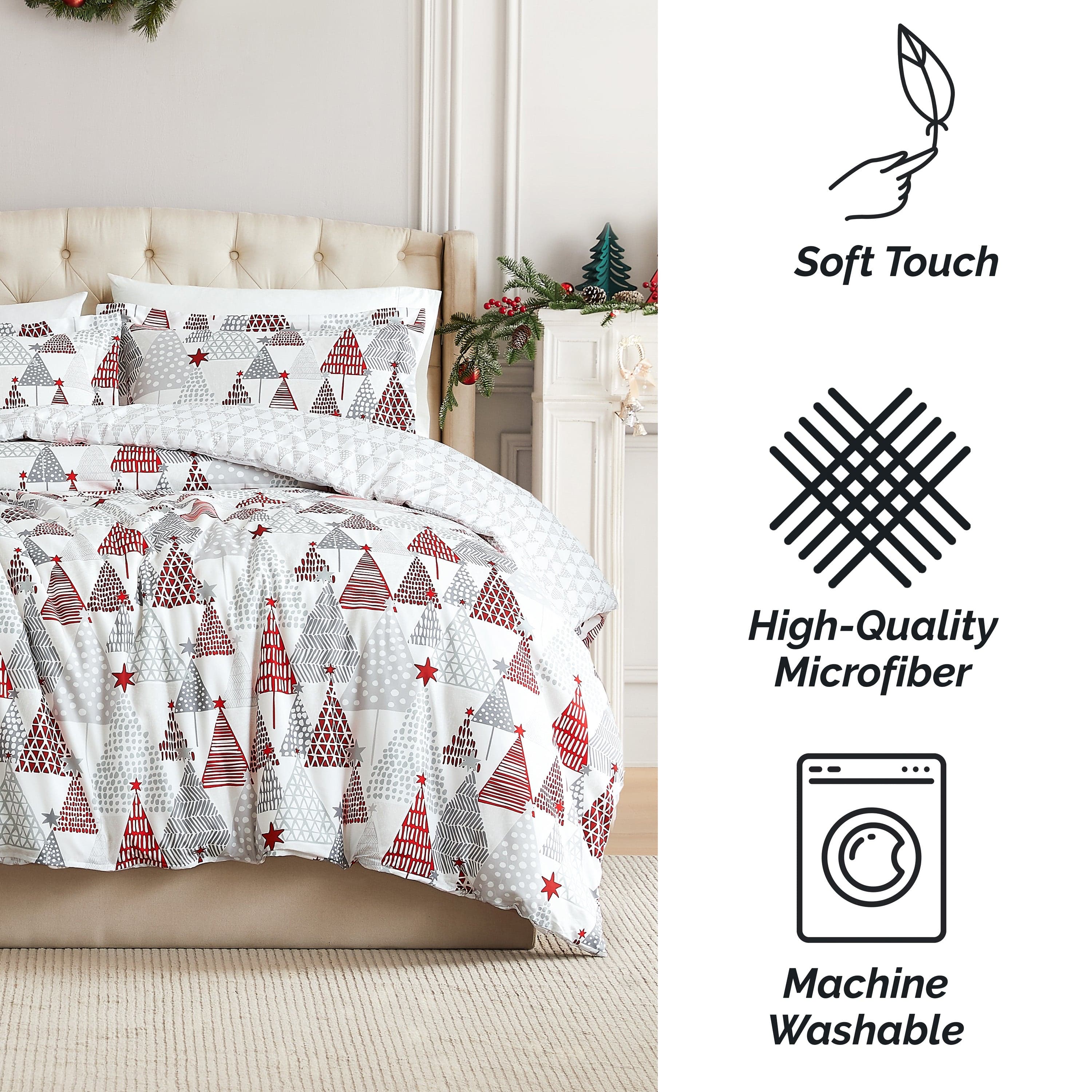 Merry and Bright Reversible Comforter Set