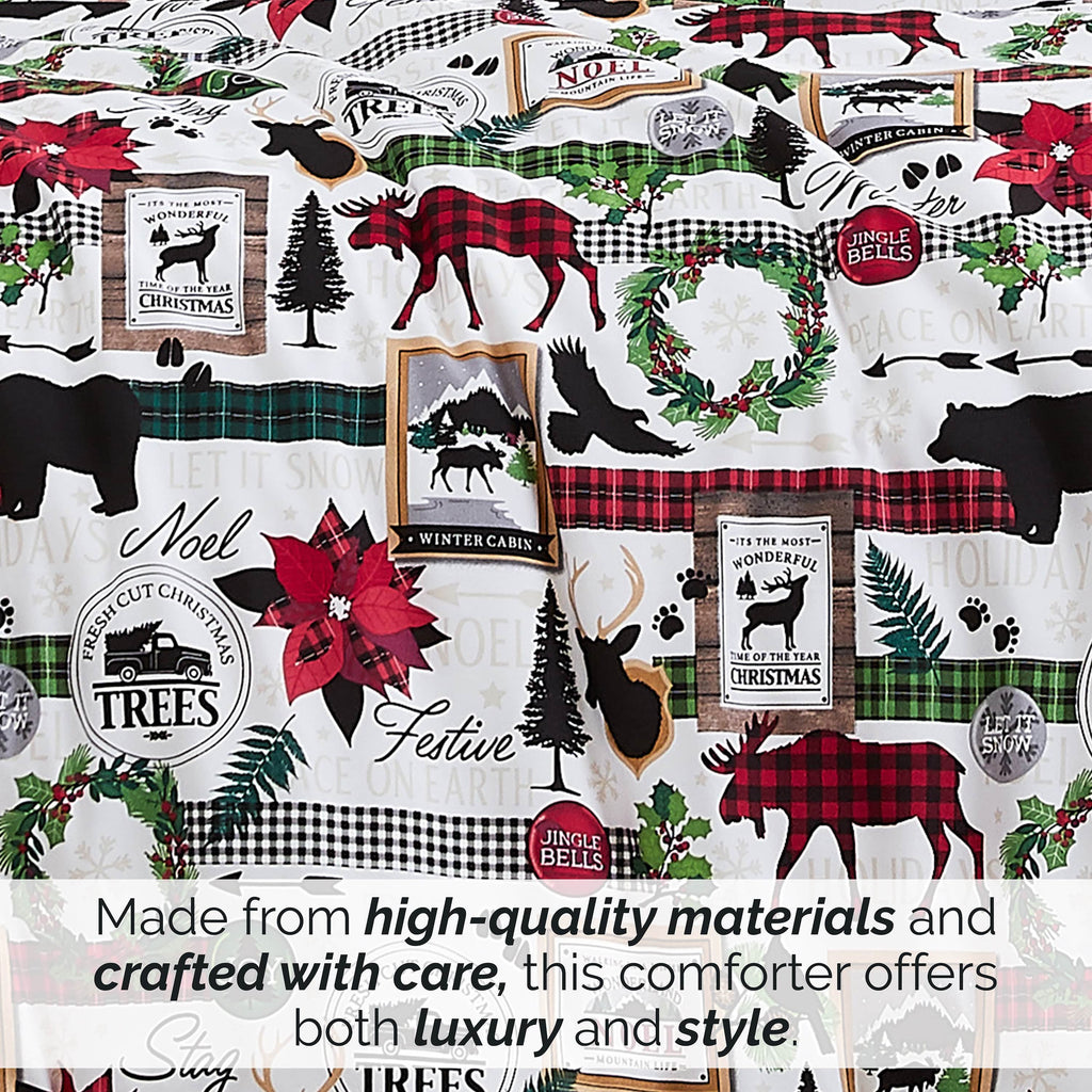 Merry Town Reversible Comforter Set
