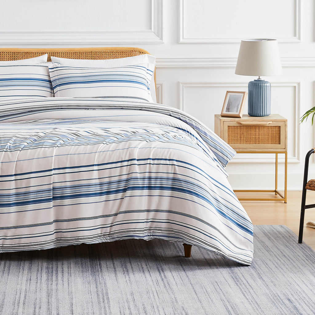 Coastal Stripes Comforter Set