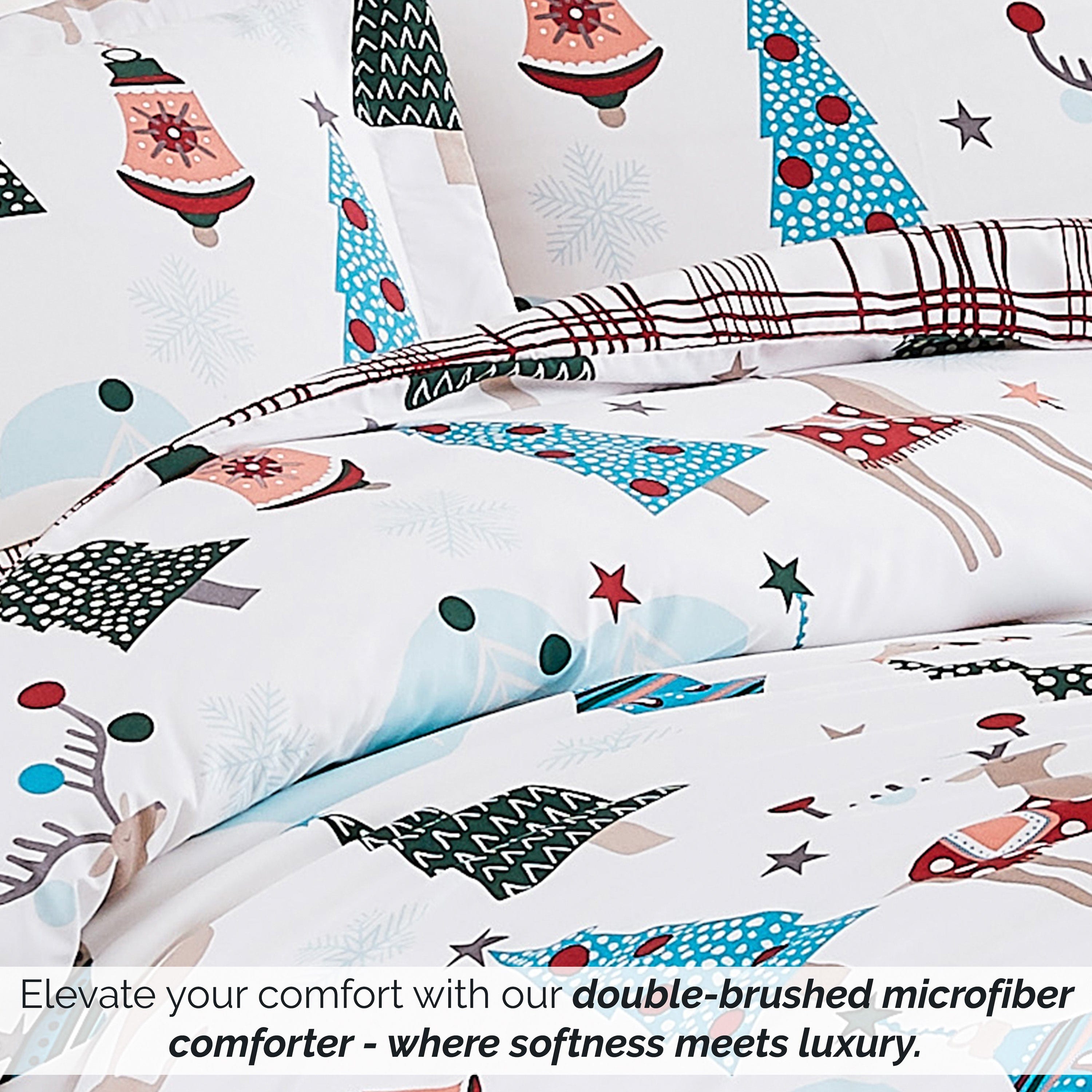 Winter Wonderland Reversible Comforter Set