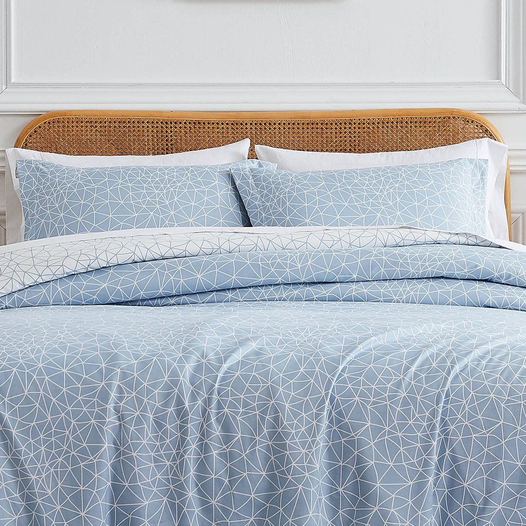 Geometric Maze Reversible Duvet Cover Set