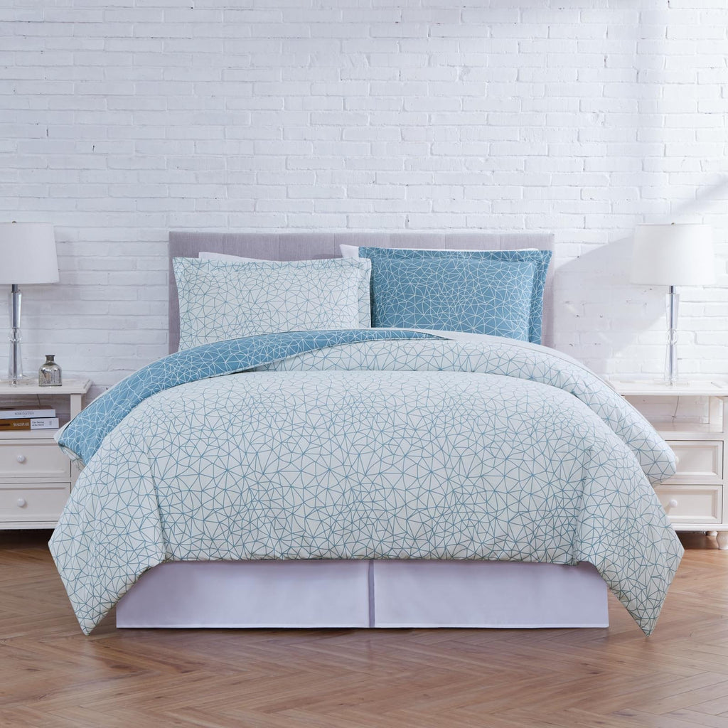 Geometric Maze Reversible Duvet Cover Set