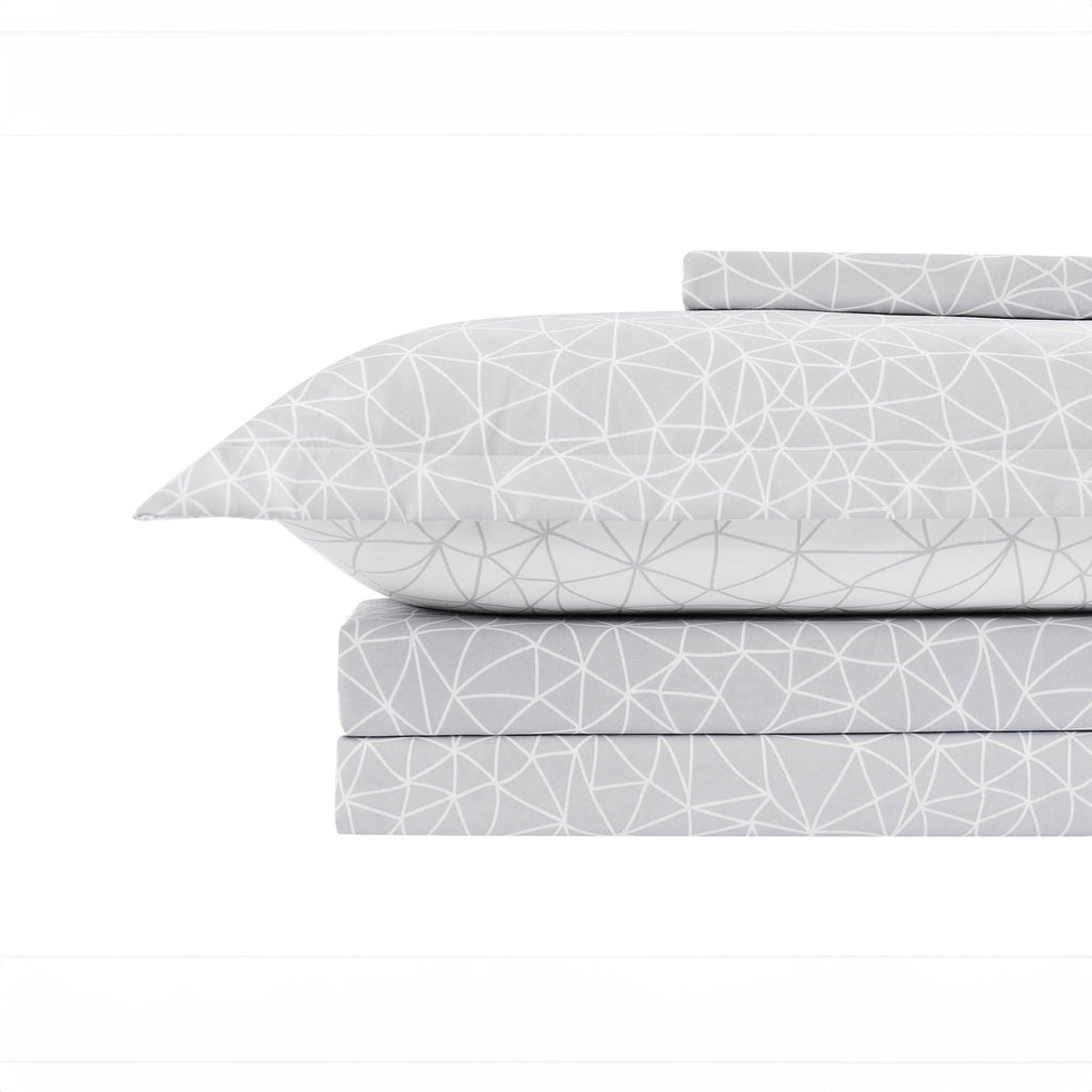 Geometric Maze Reversible Duvet Cover Set