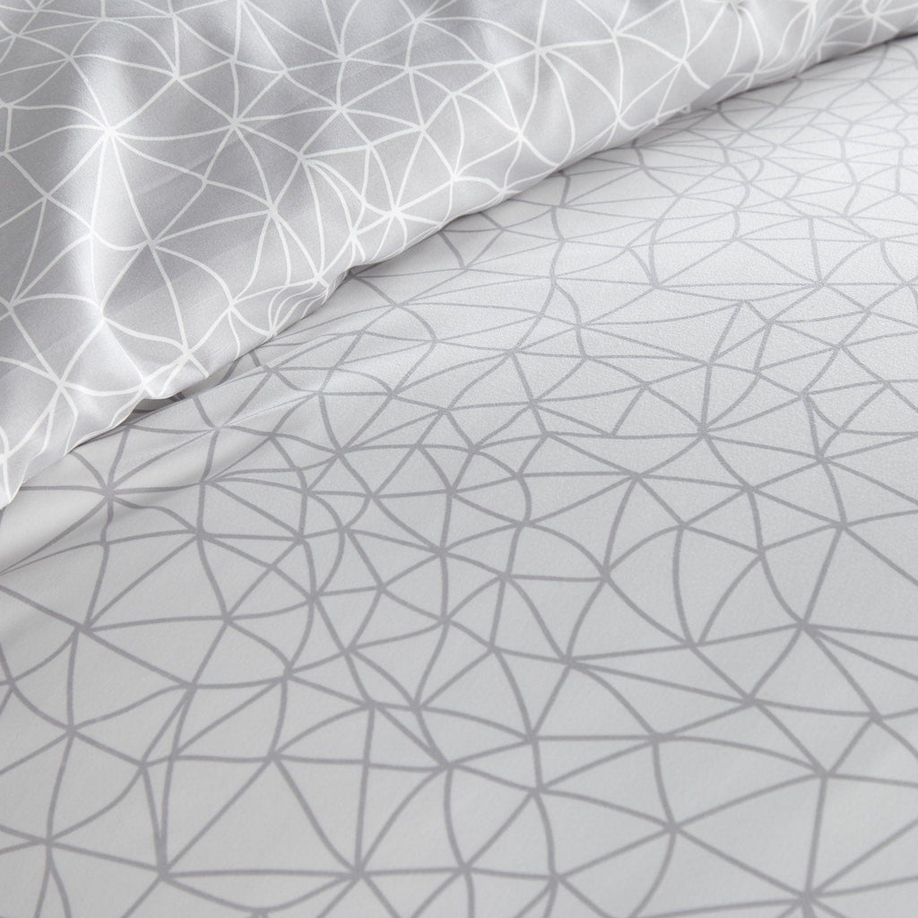 Geometric Maze Reversible Duvet Cover Set