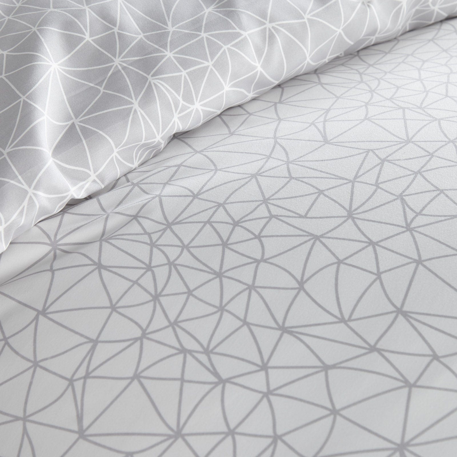 Geometric Maze Reversible Duvet Cover Set