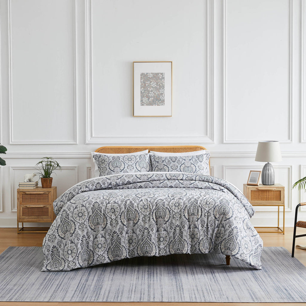 Boho Paisley Duvet Cover Set