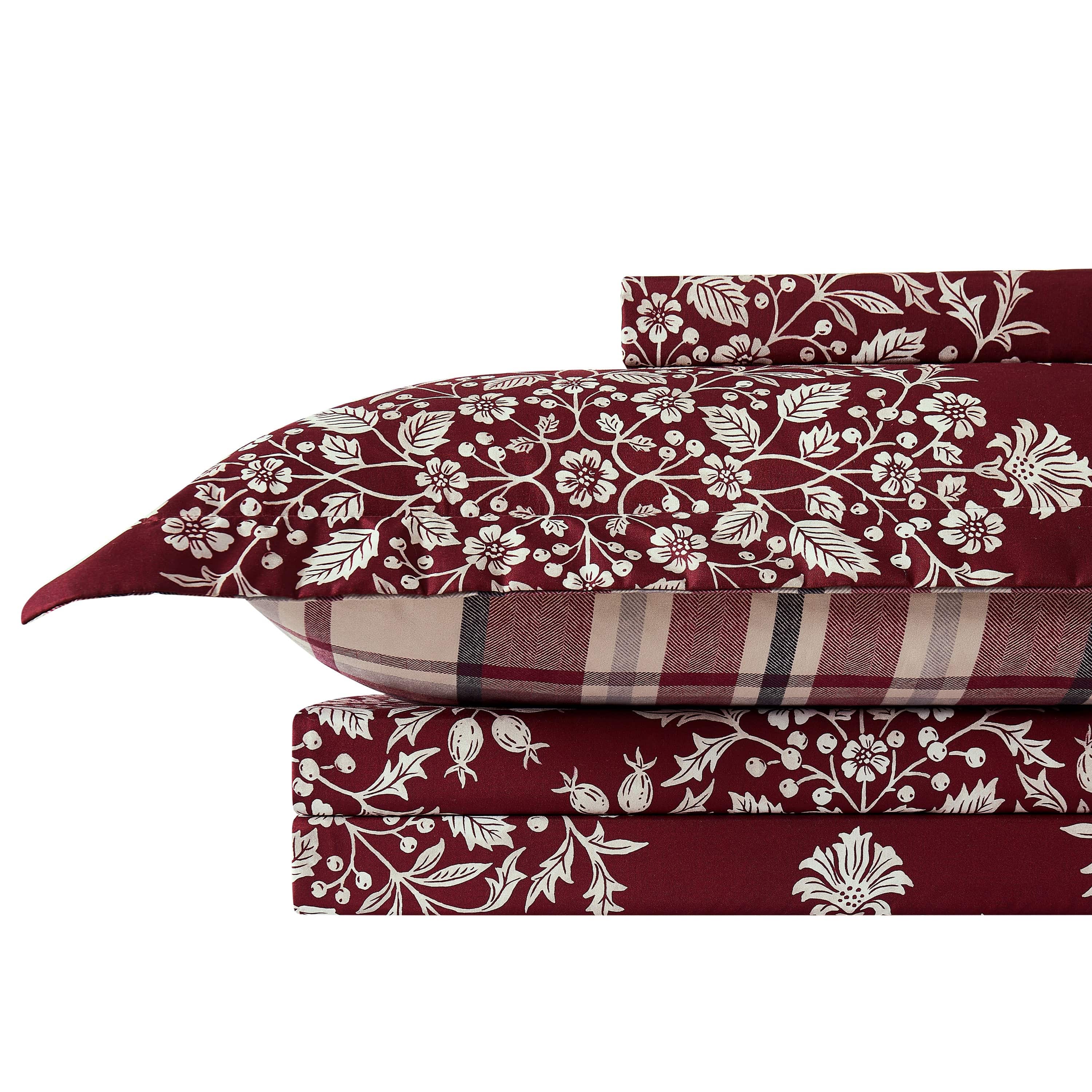 Christmas Carol Reversible Duvet Cover Set