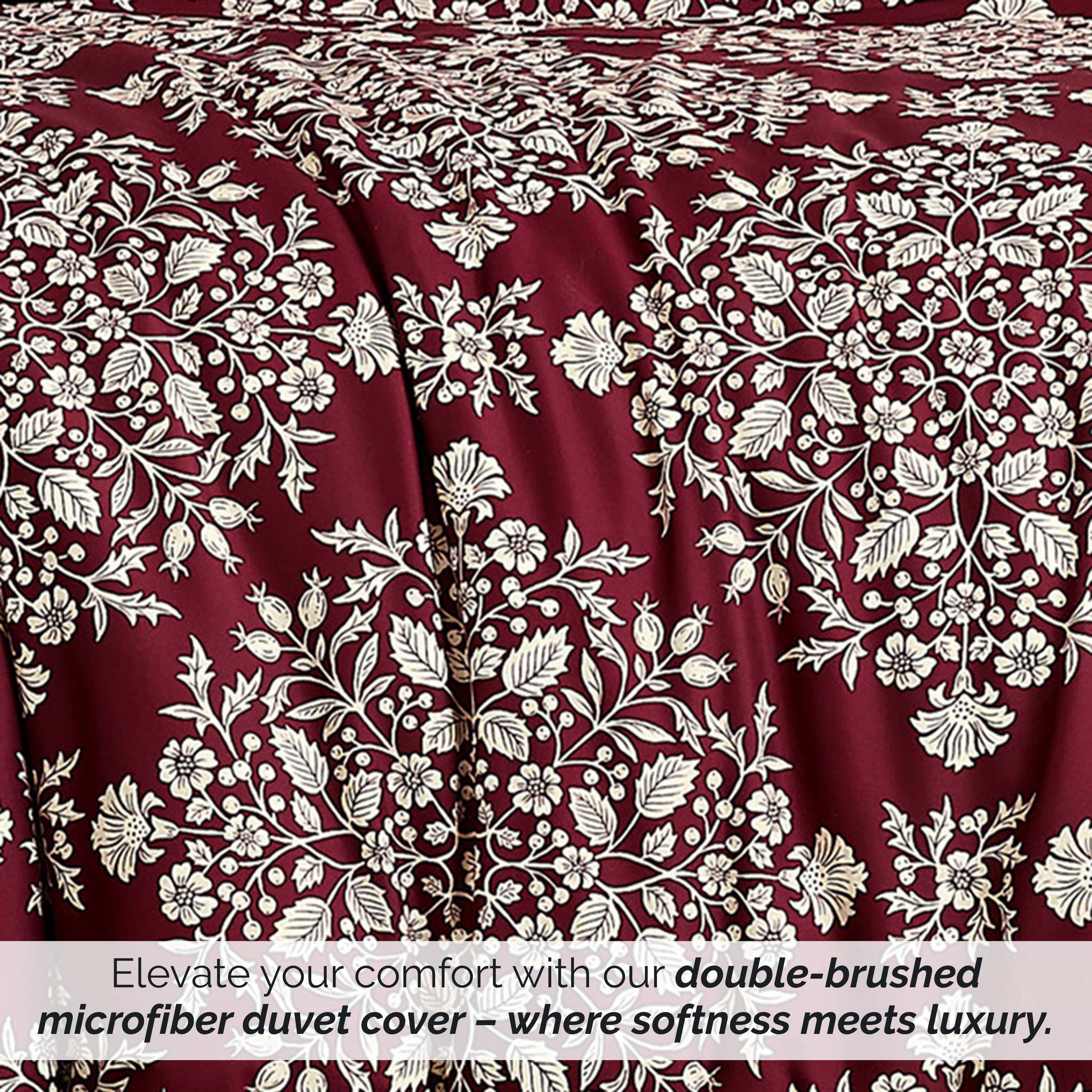 Christmas Carol Reversible Duvet Cover Set
