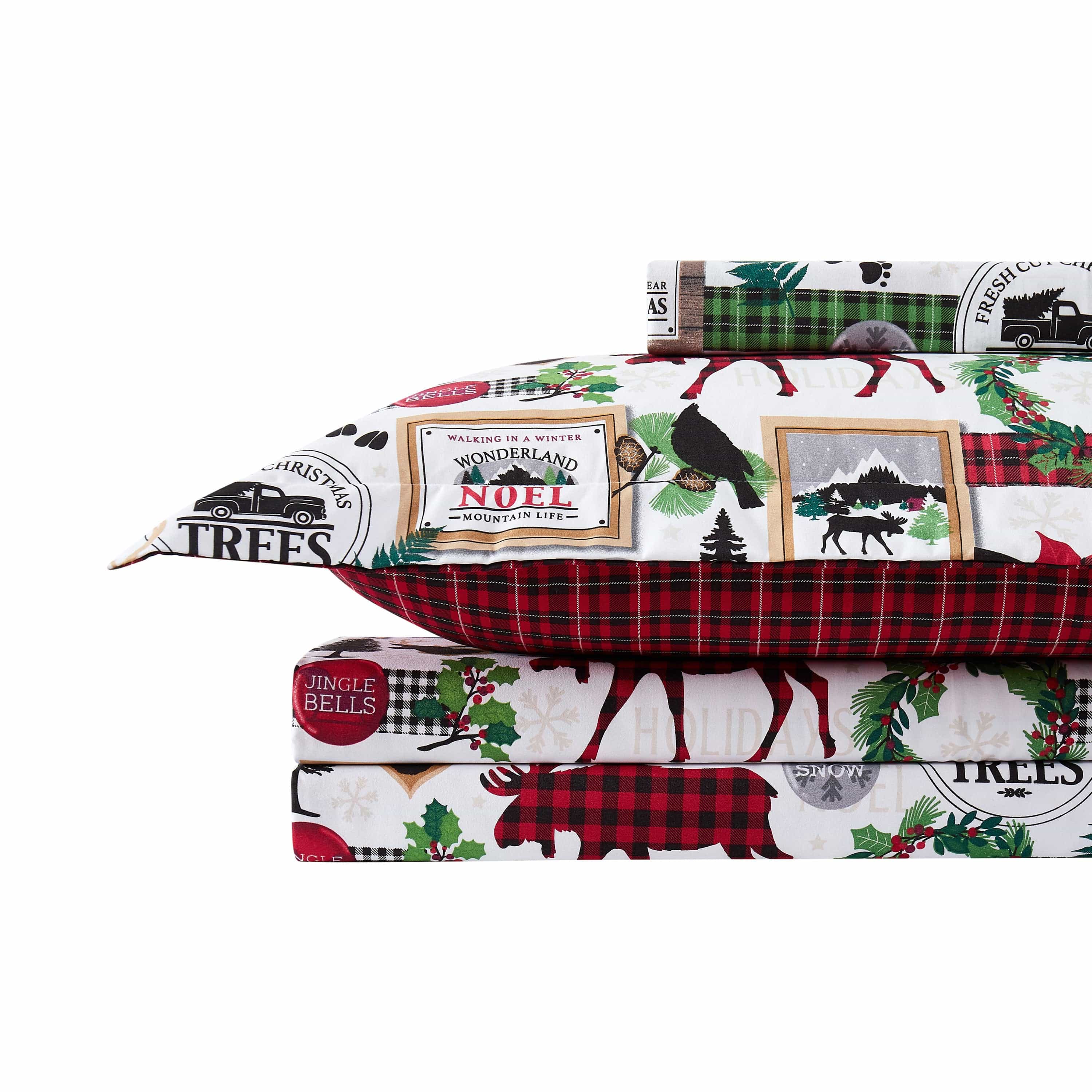Merry Town Reversible Duvet Cover Set