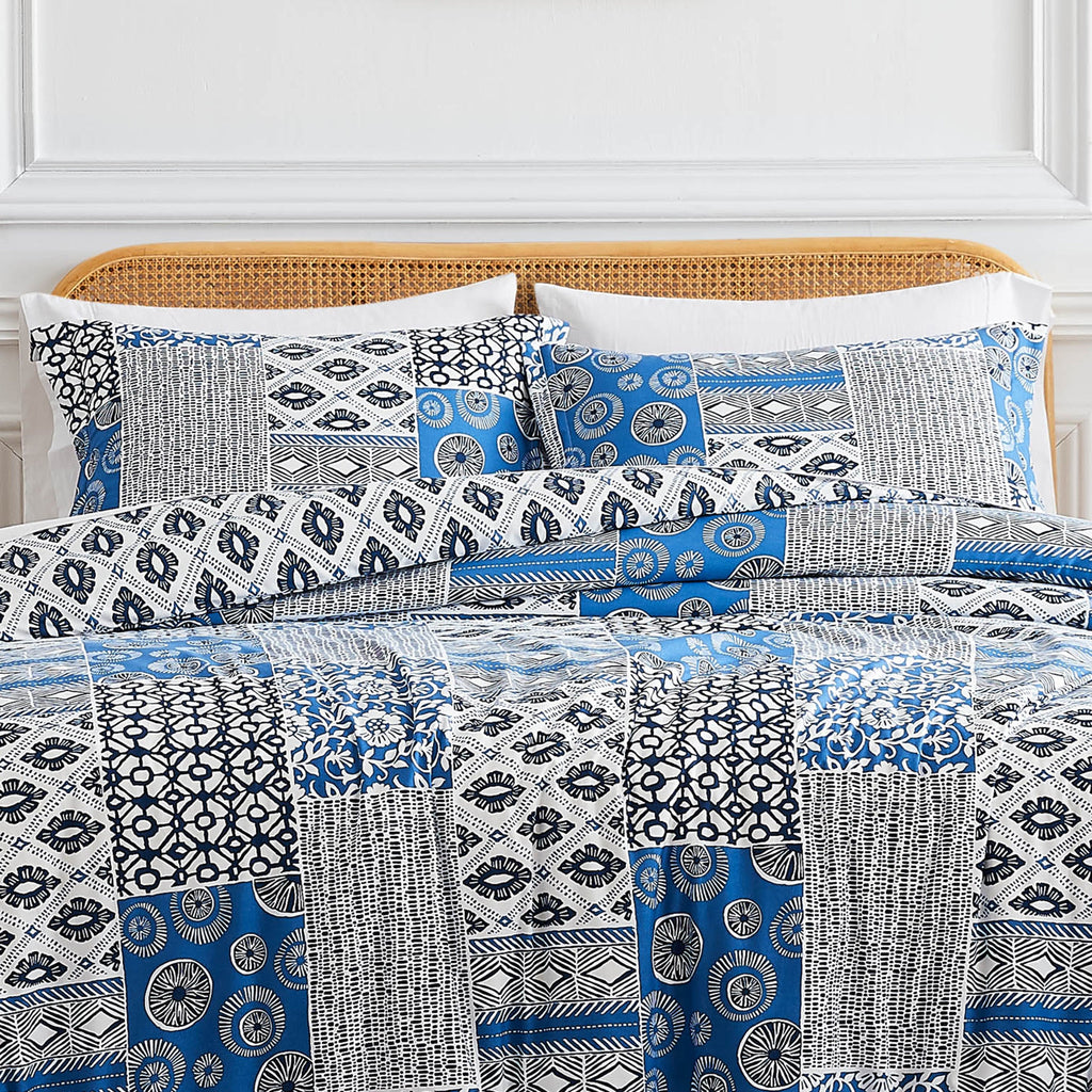 Global Patchwork Duvet Cover Set