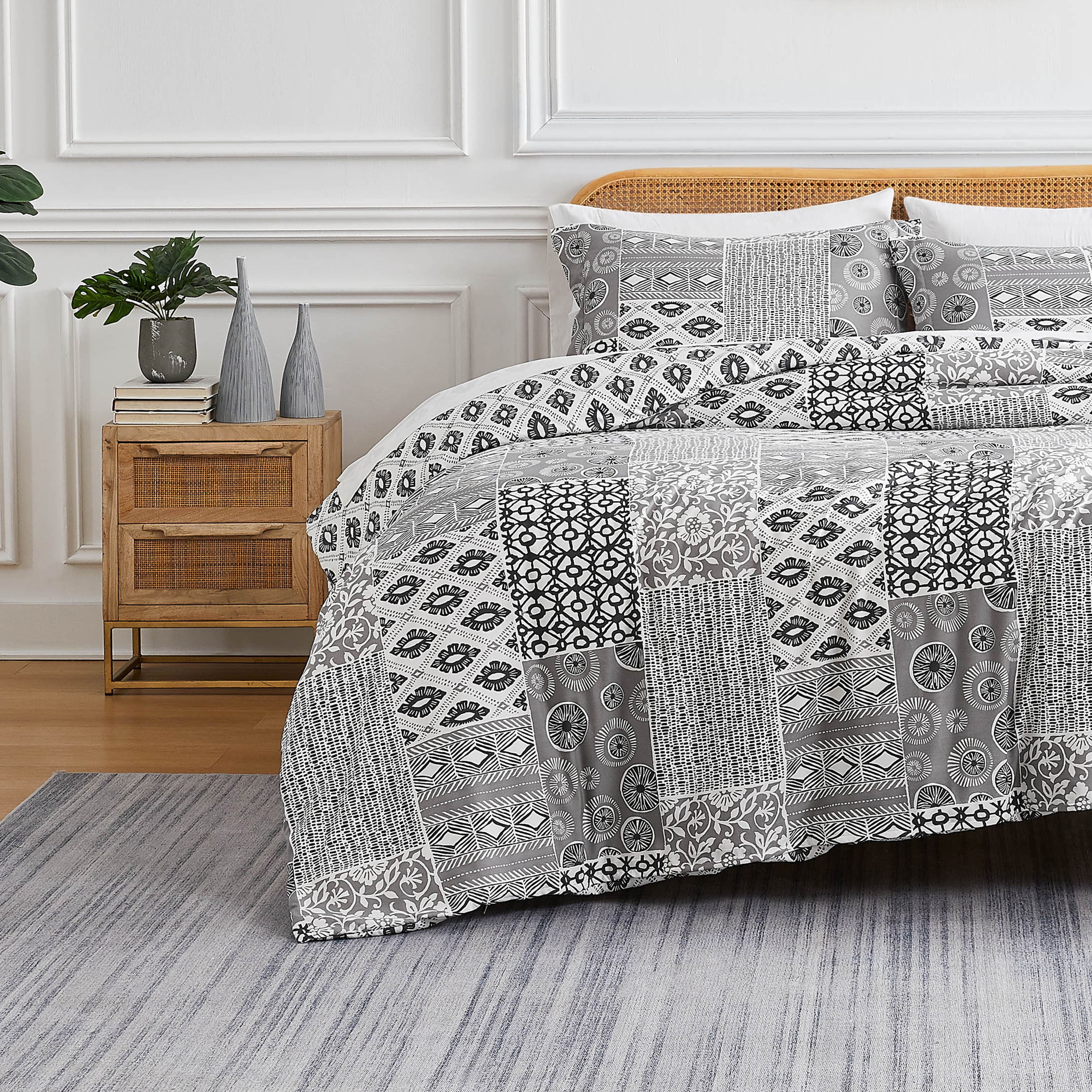 Global Patchwork Duvet Cover Set