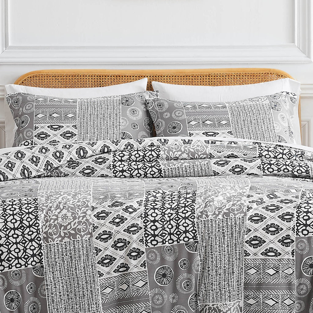 Global Patchwork Duvet Cover Set