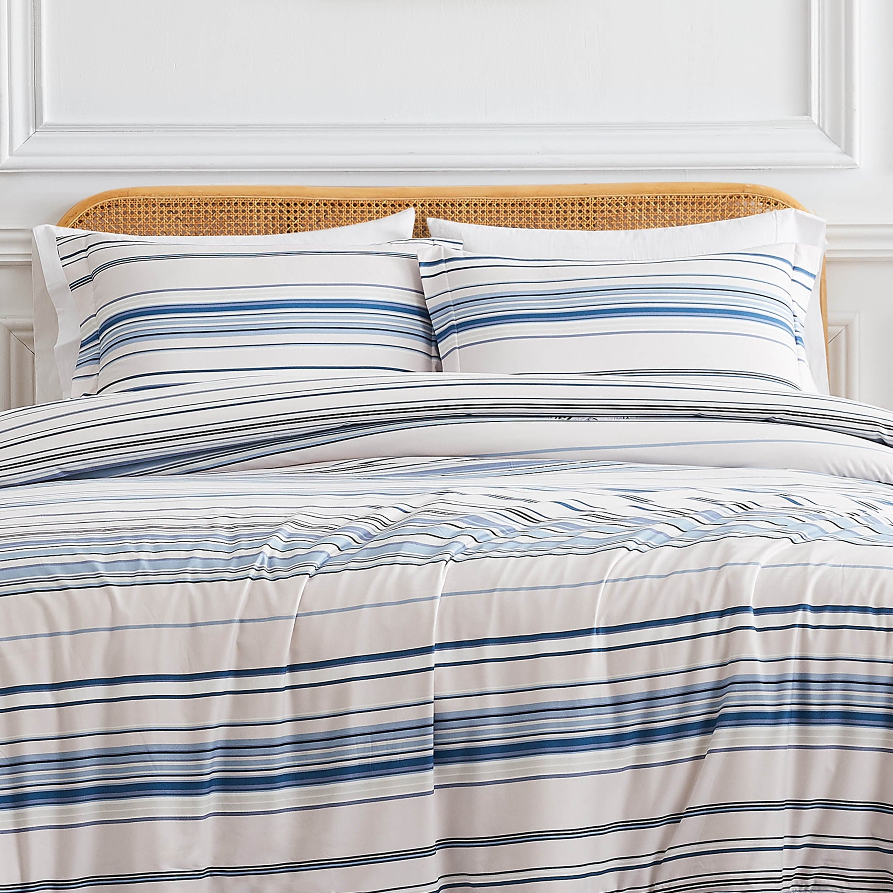 Coastal Stripes Duvet Cover Set