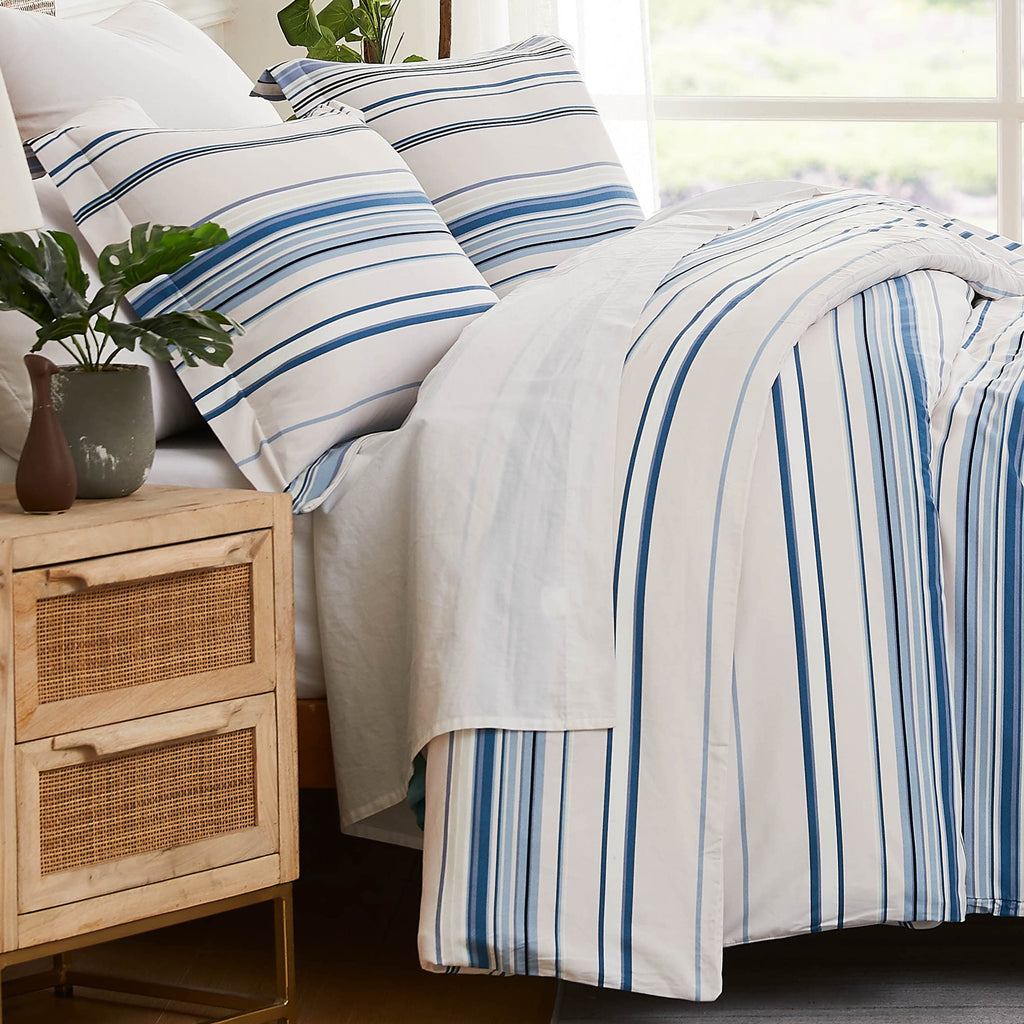 Coastal Stripes Duvet Cover Set