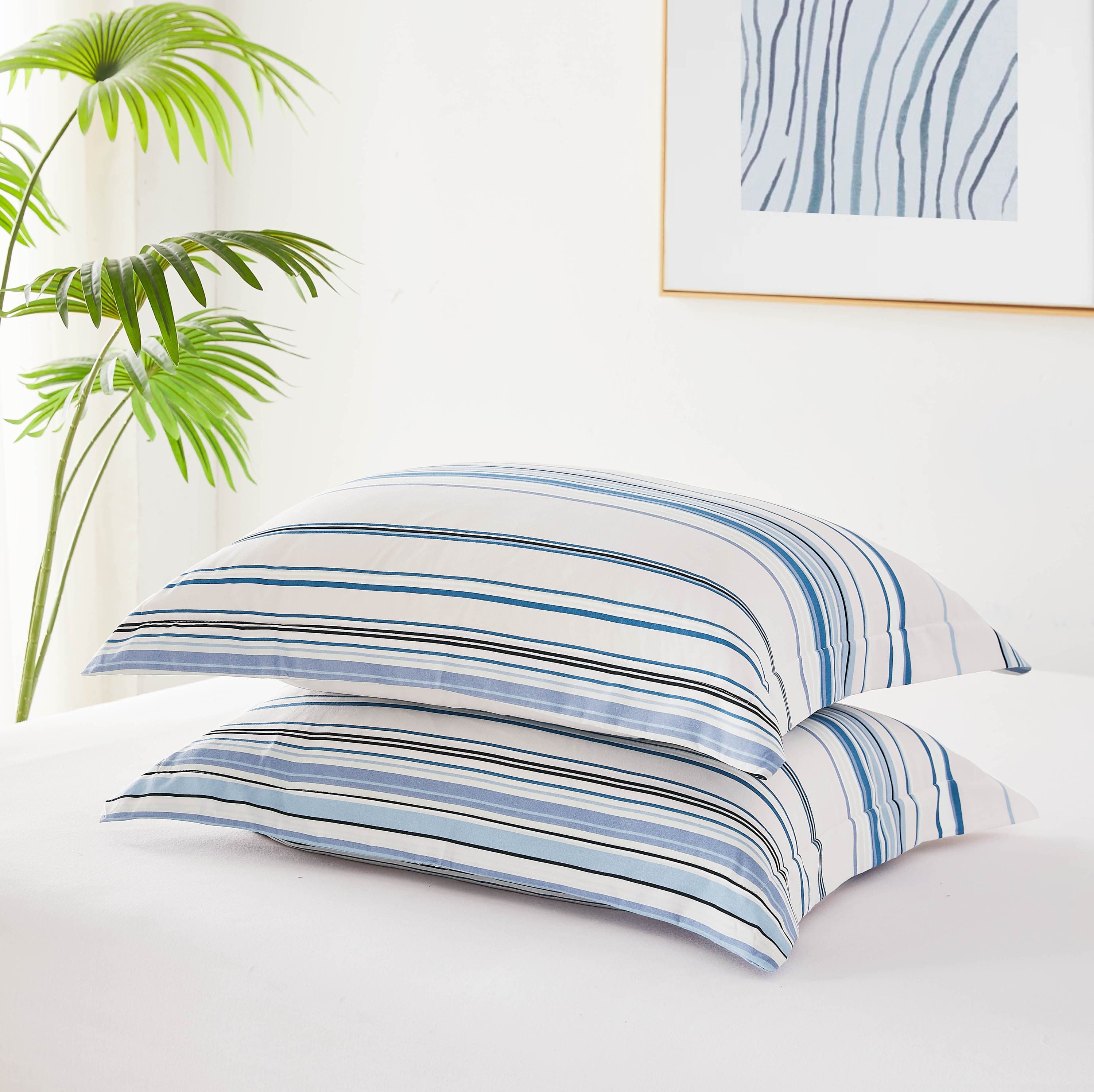 Coastal Stripes Duvet Cover Set
