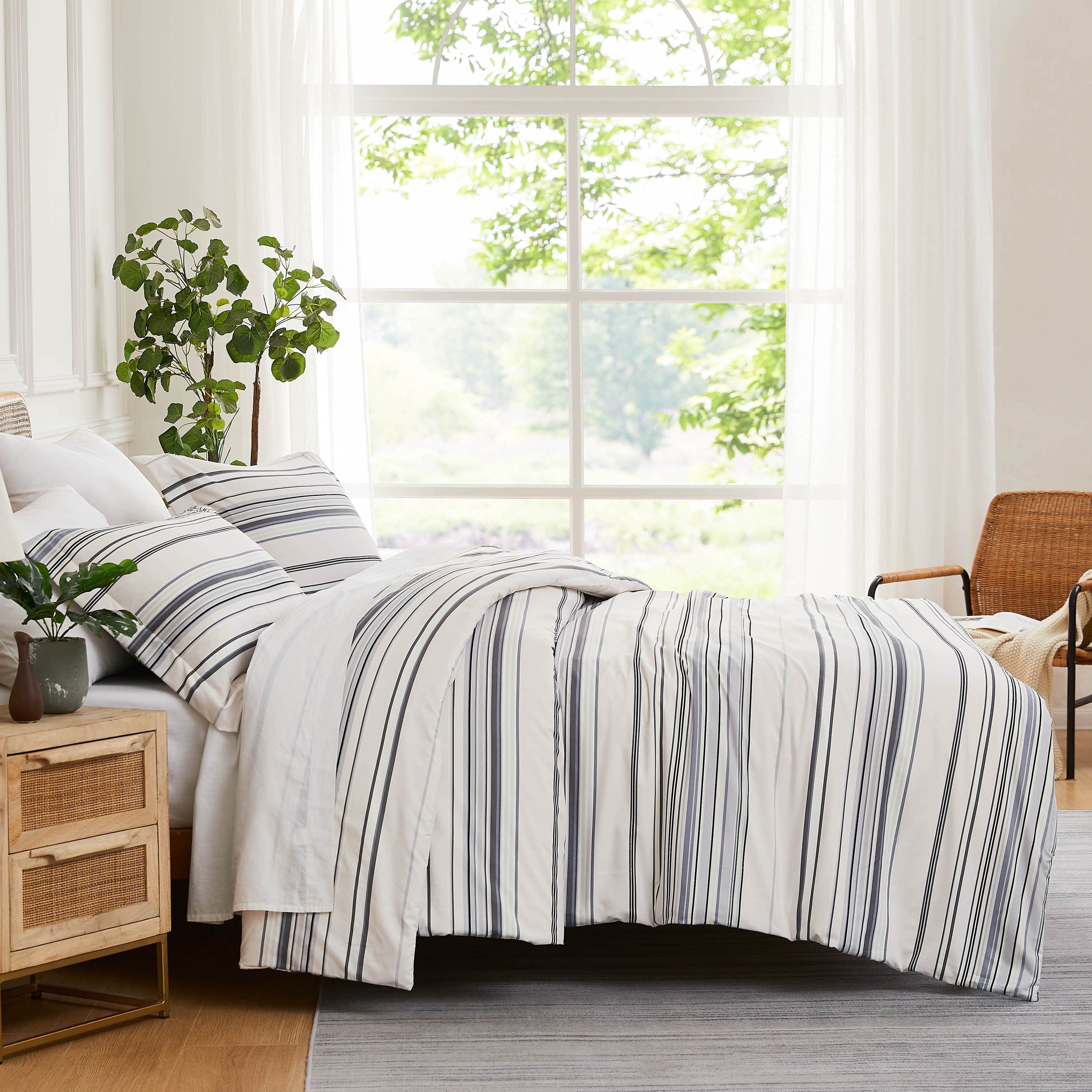 Coastal Stripes Duvet Cover Set