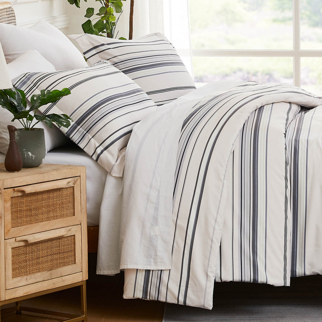 Coastal Stripes Duvet Cover Set