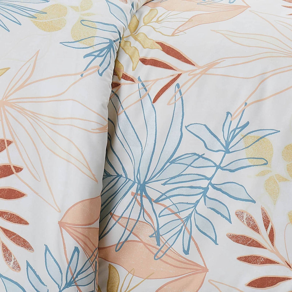 Tropic Leaf Duvet Cover Set