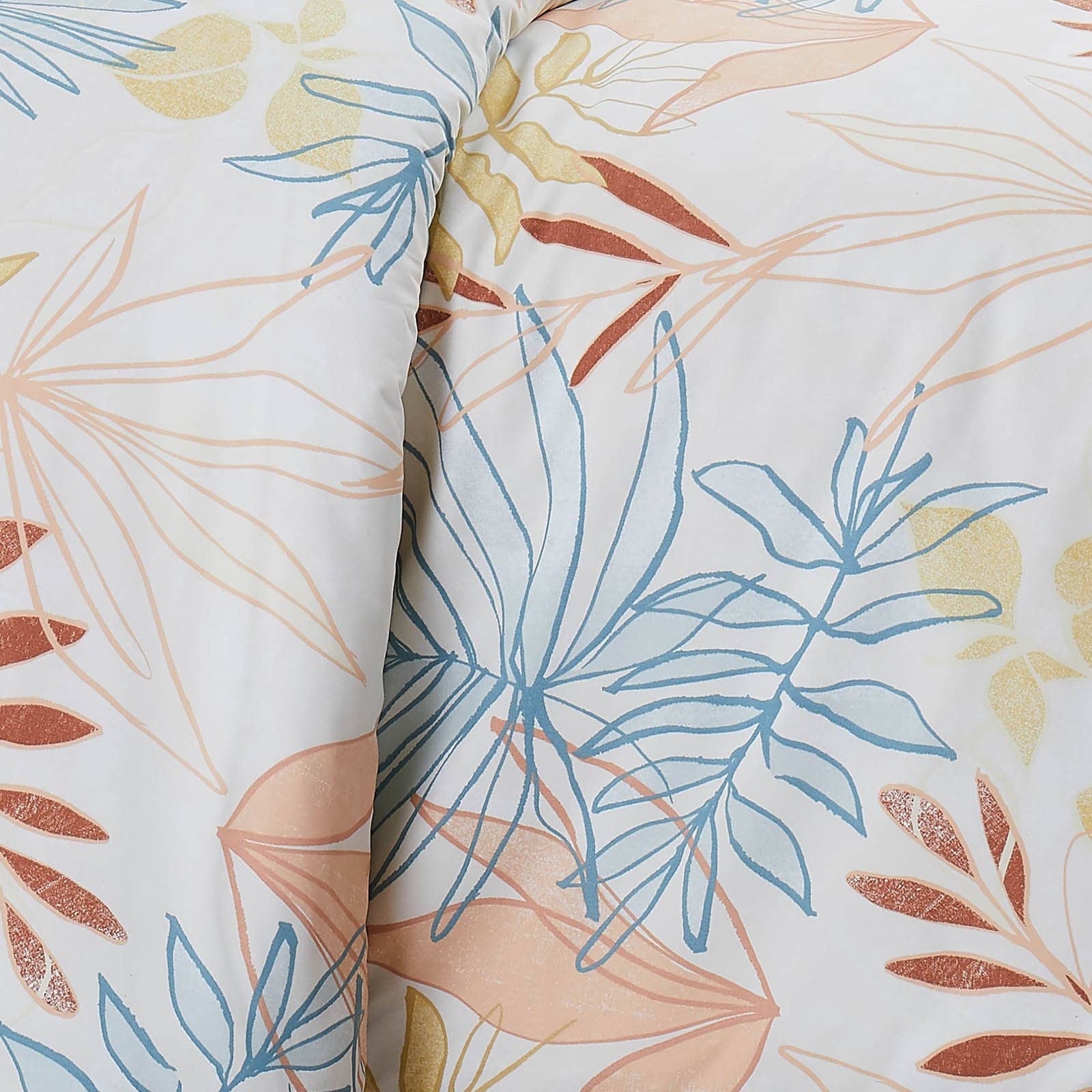 Tropic Leaf Duvet Cover Set