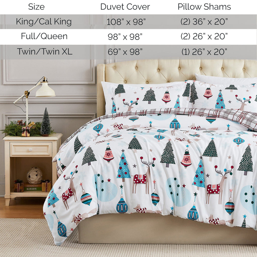 Winter Wonderland Reversible Duvet Cover Set