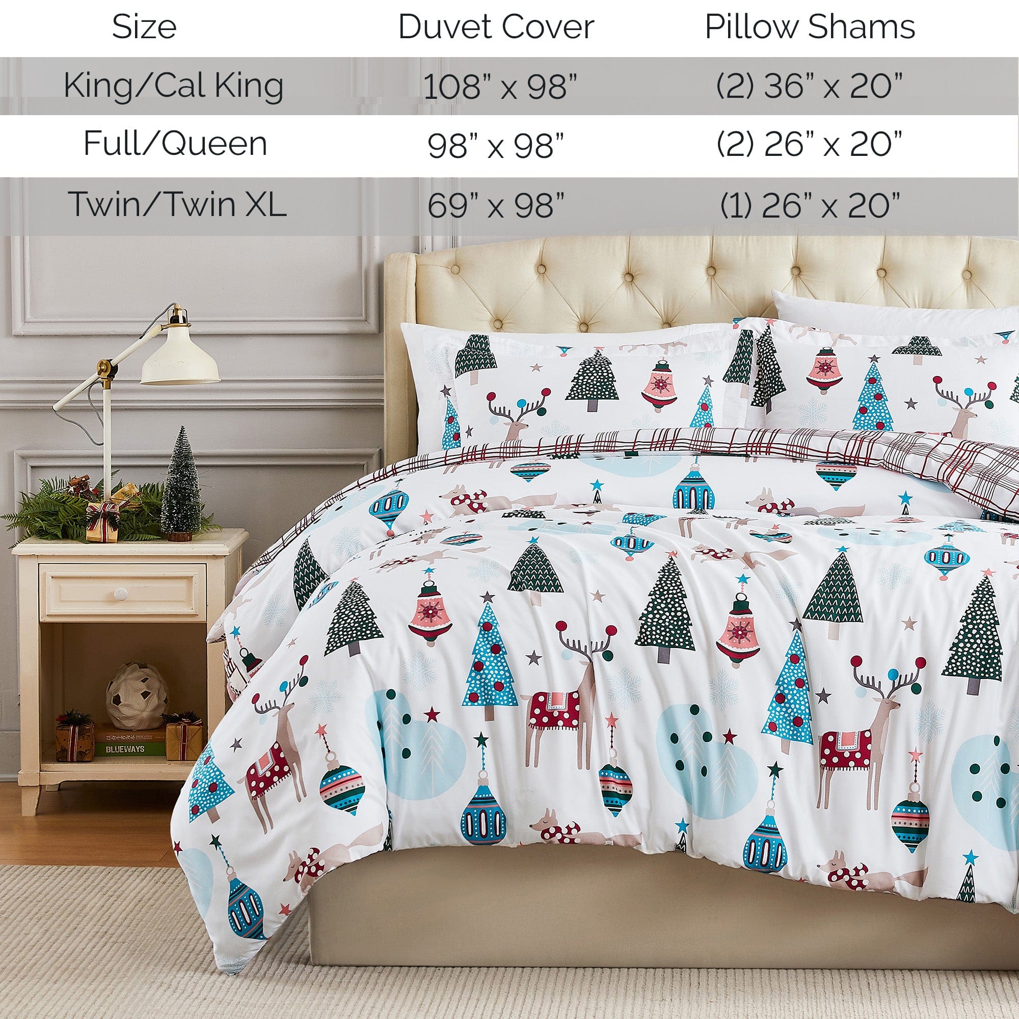 Winter Wonderland Reversible Duvet Cover Set