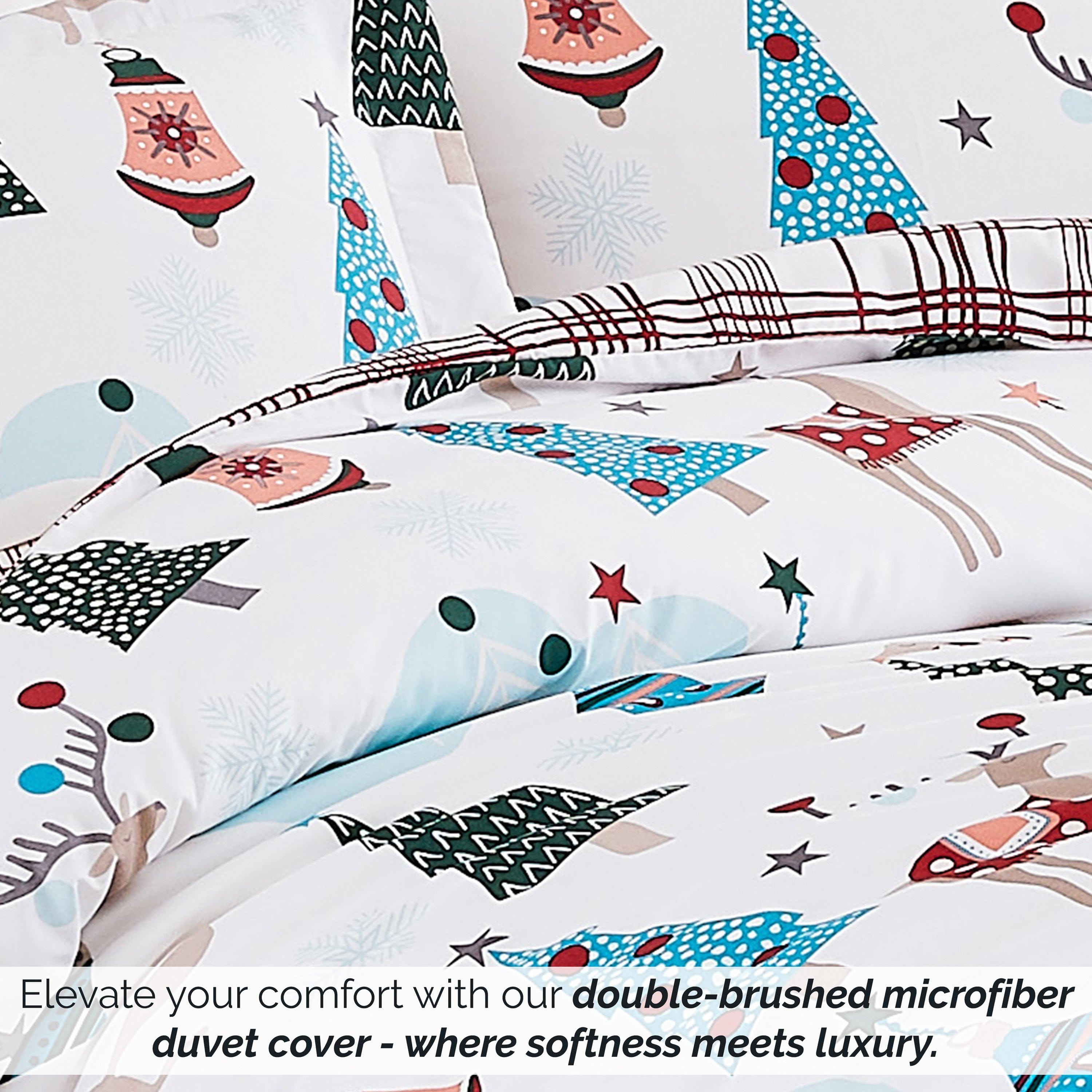 Winter Wonderland Reversible Duvet Cover Set