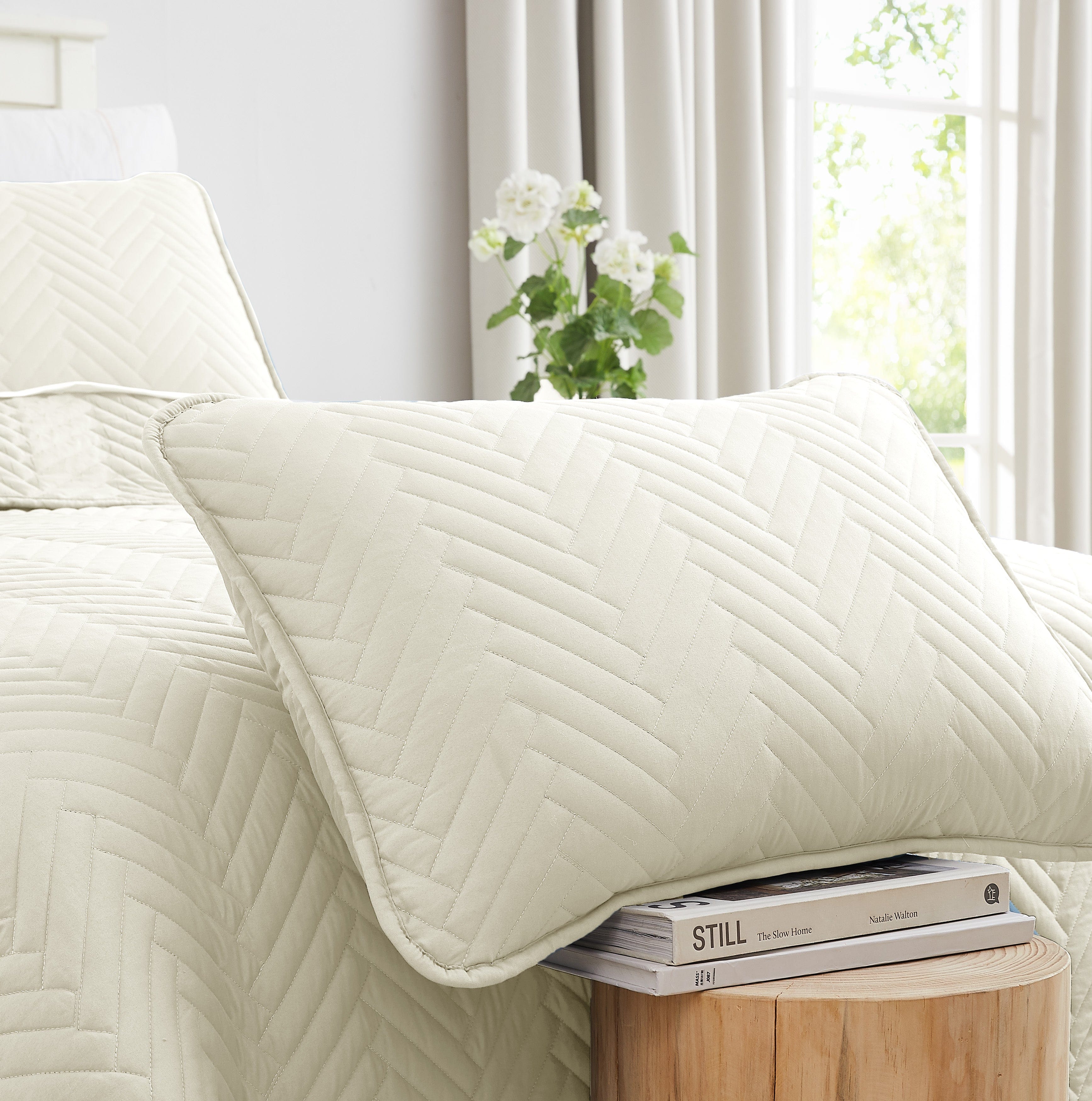 Chevron Oversized Quilt Set