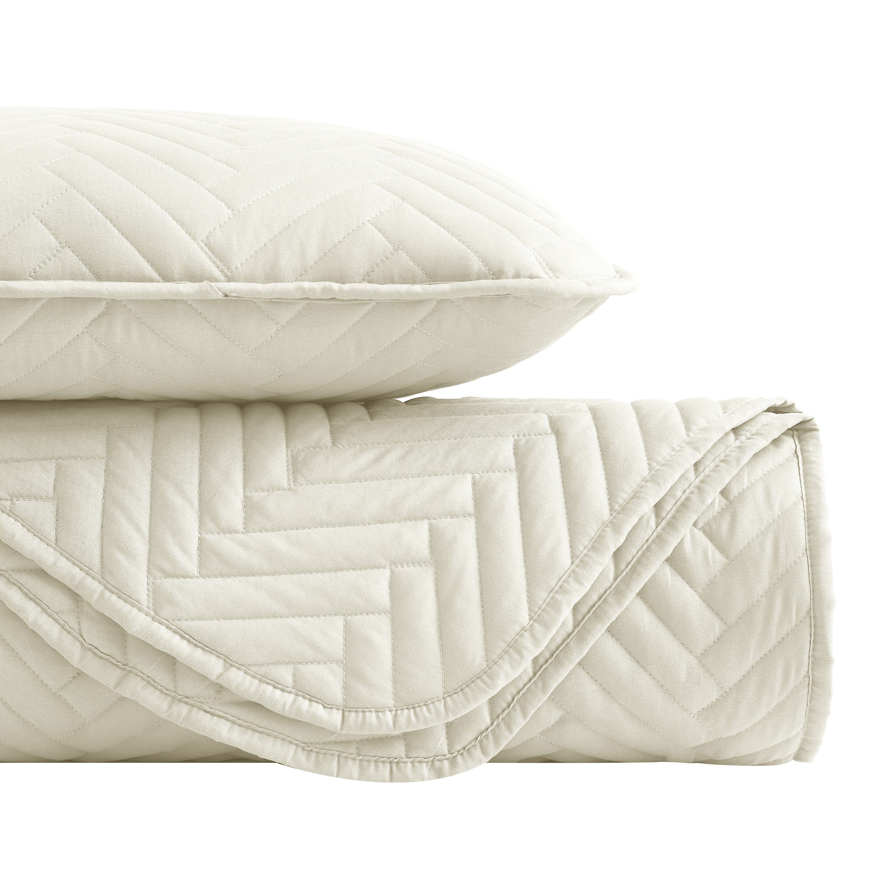 Chevron Oversized Quilt Set