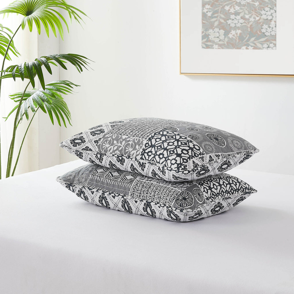 Global Patch Quilted Sham Covers