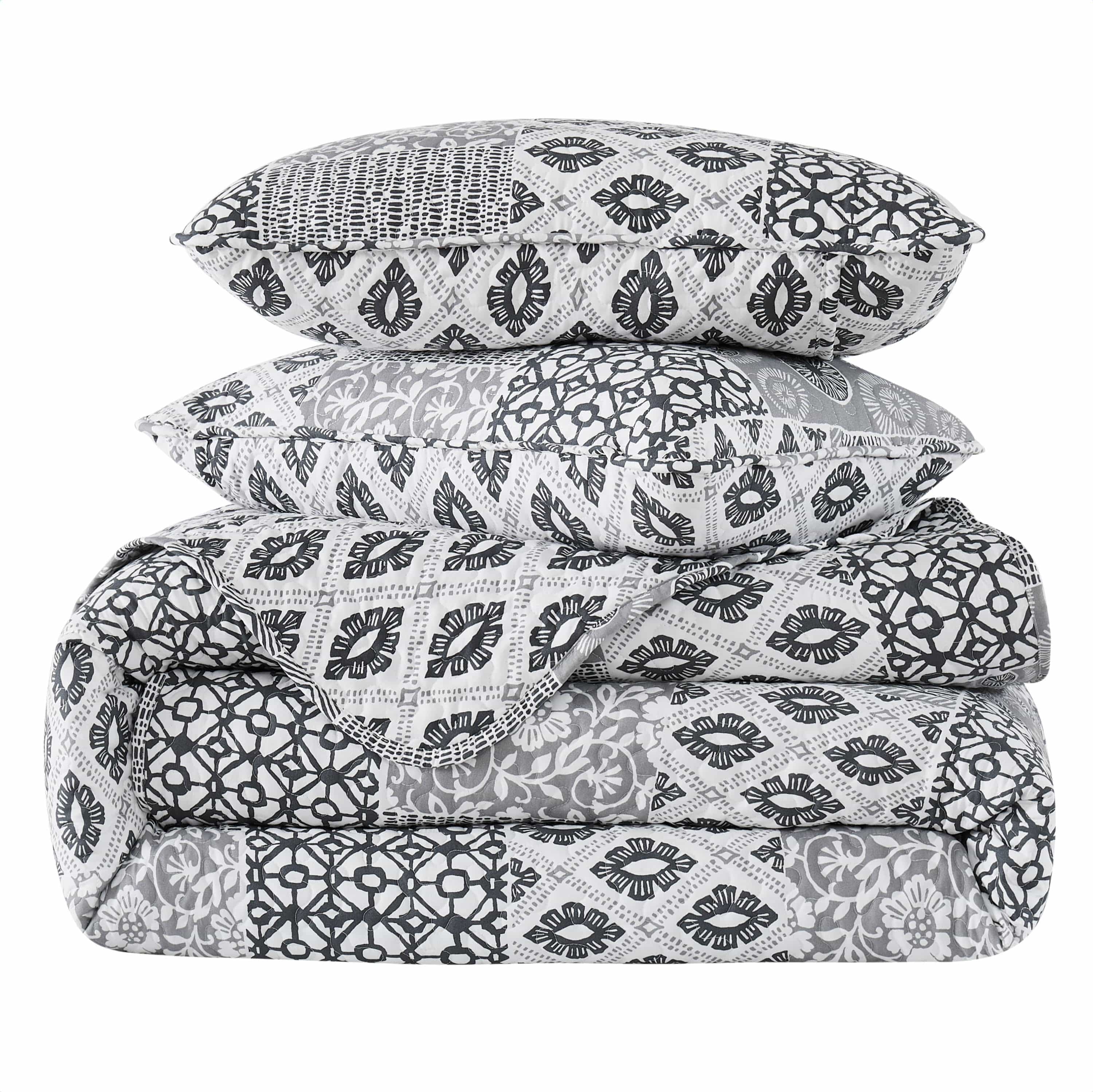Global Patchwork Quilt Set