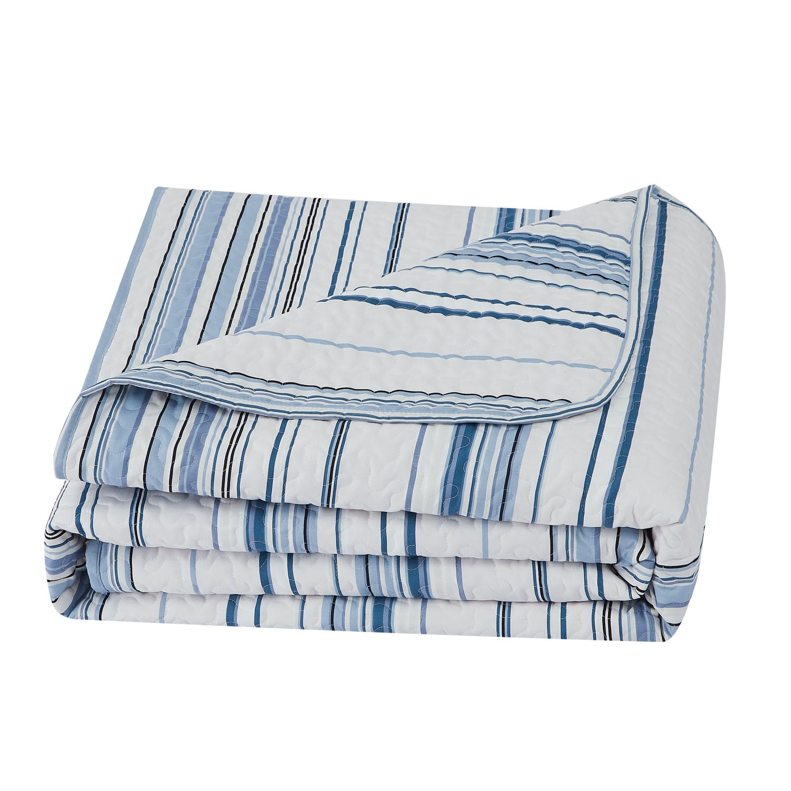 Coastal Stripes Quilt Set