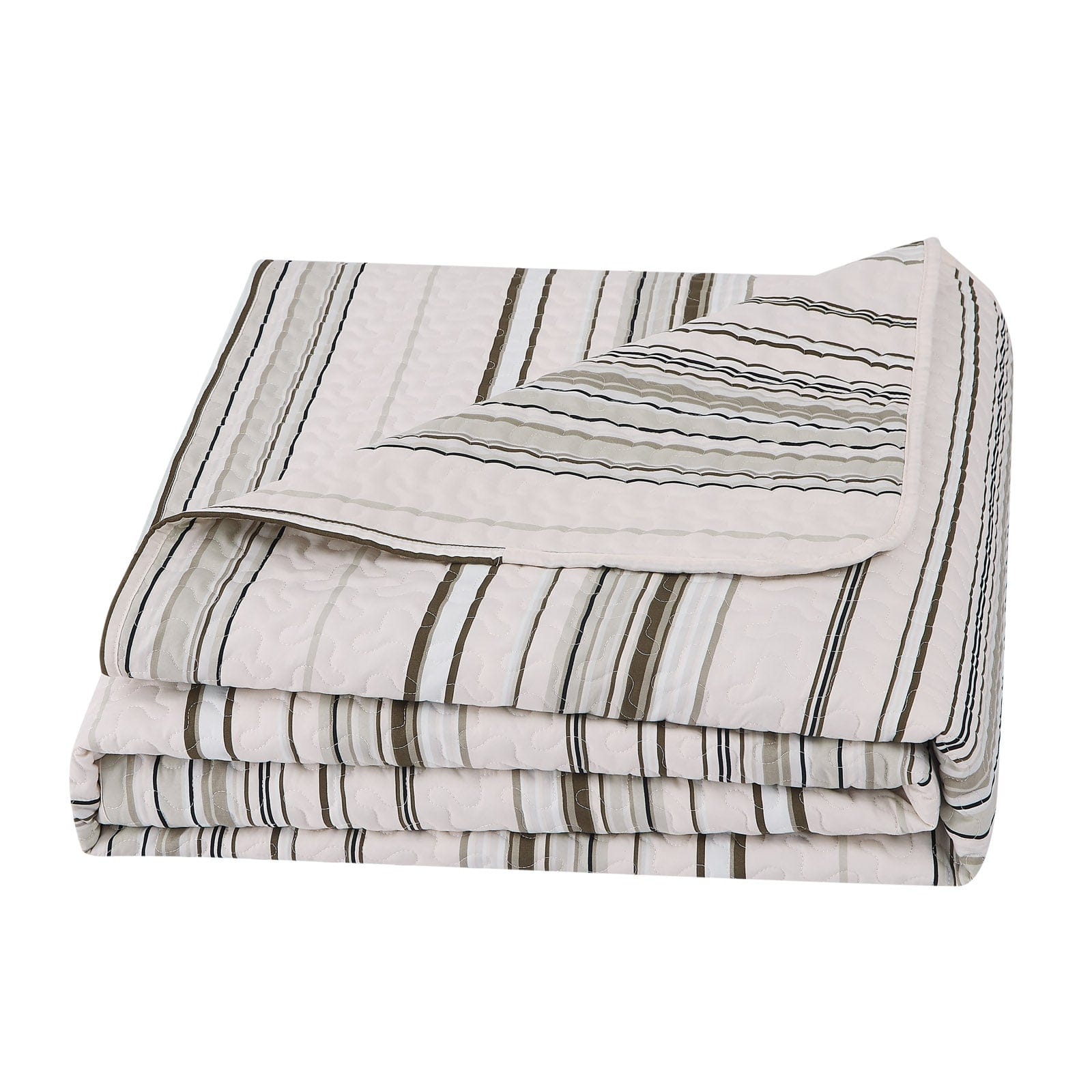 Coastal Stripes Quilt Set
