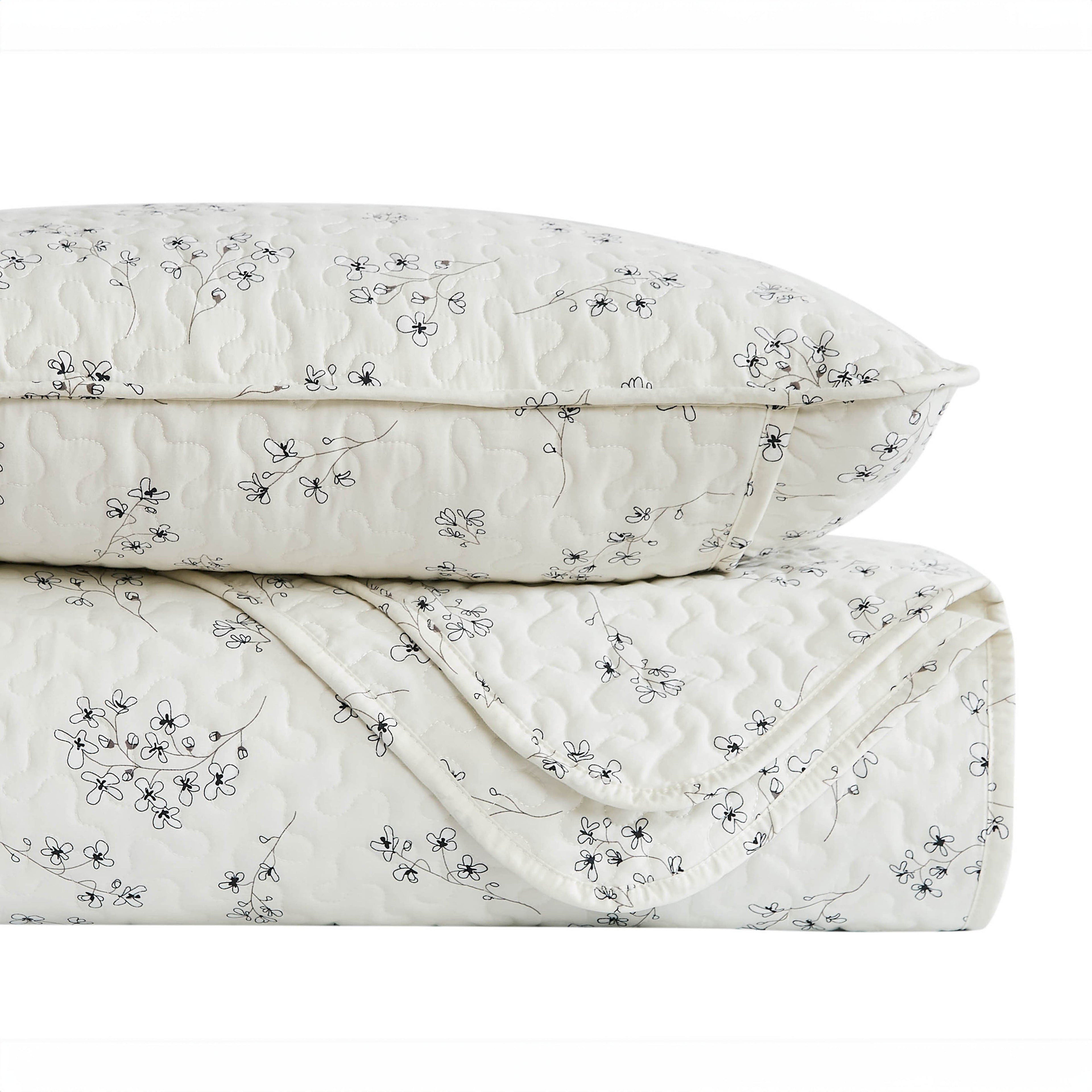Sweet Florals Quilt Set