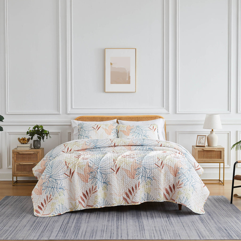 Tropic Leaf Quilt Set