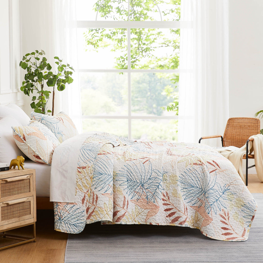 Tropic Leaf Quilt Set
