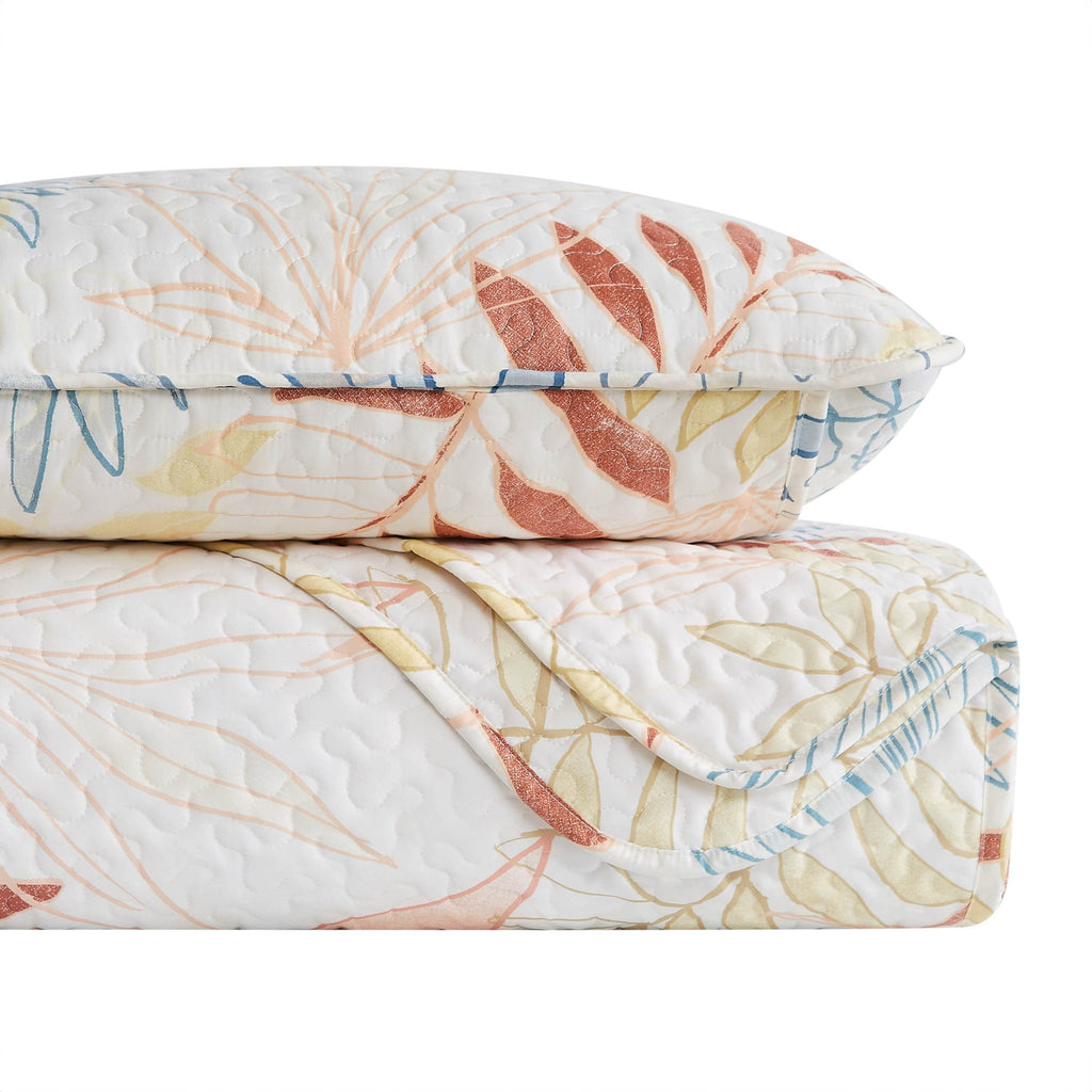 Tropic Leaf Quilt Set