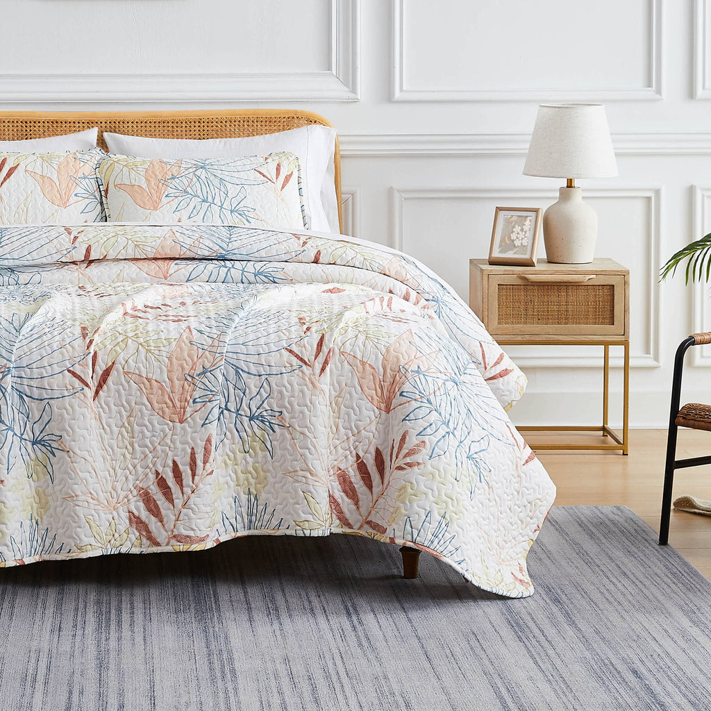 Tropic Leaf Quilt Set