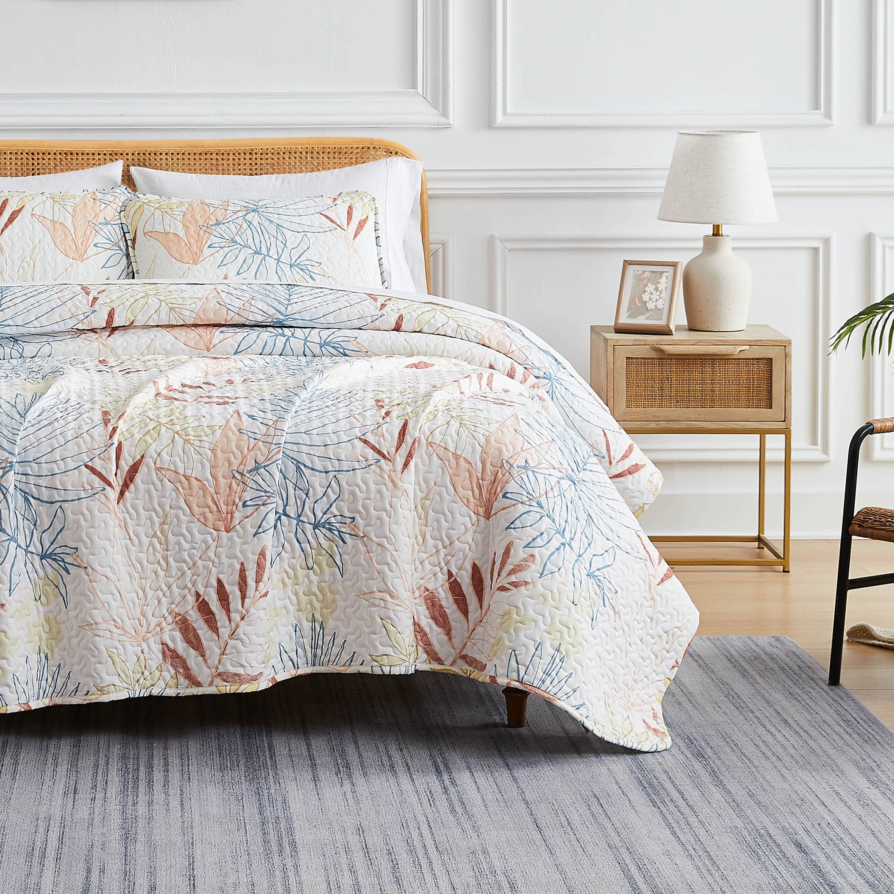 Tropic Leaf Quilt Set