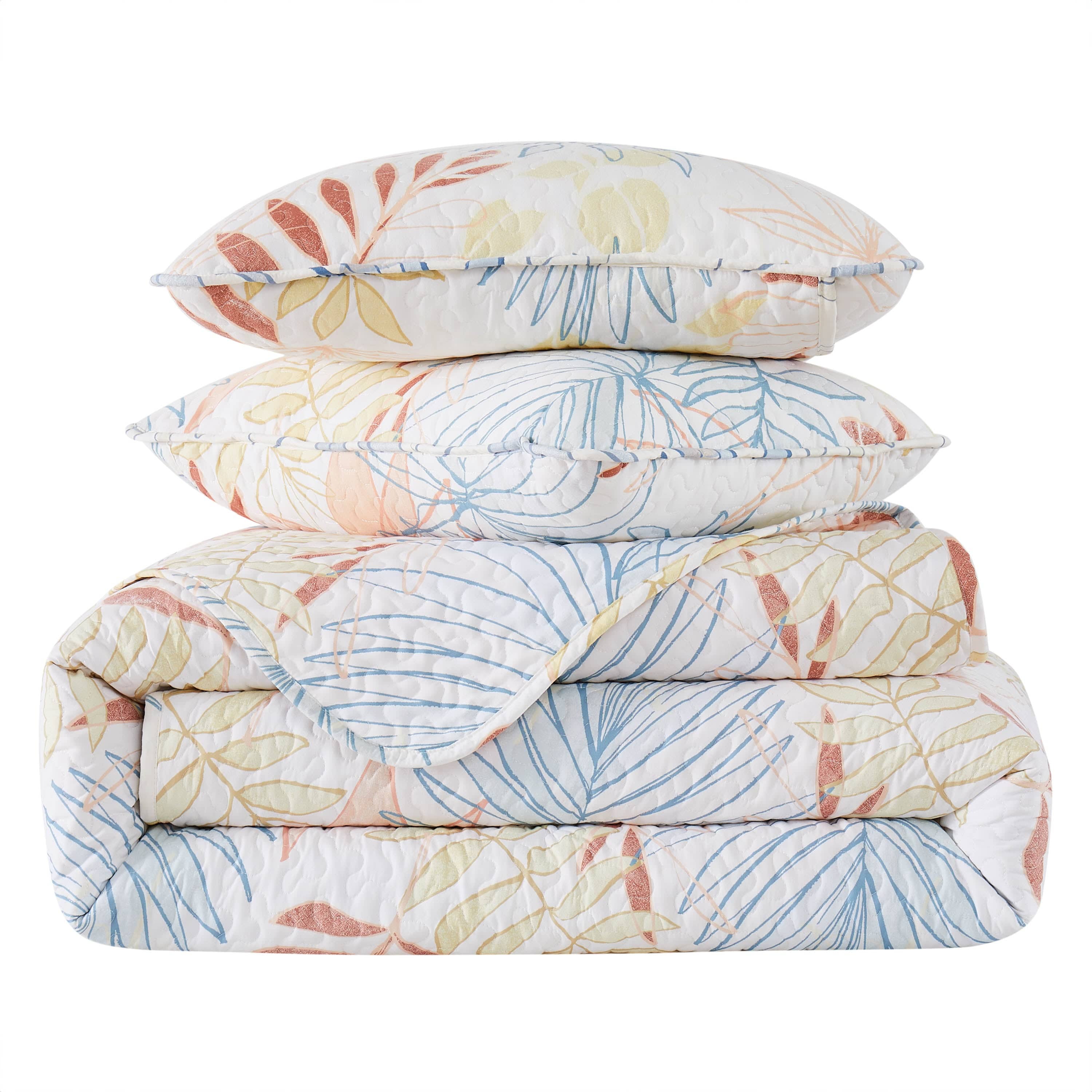 Tropic Leaf Quilt Set
