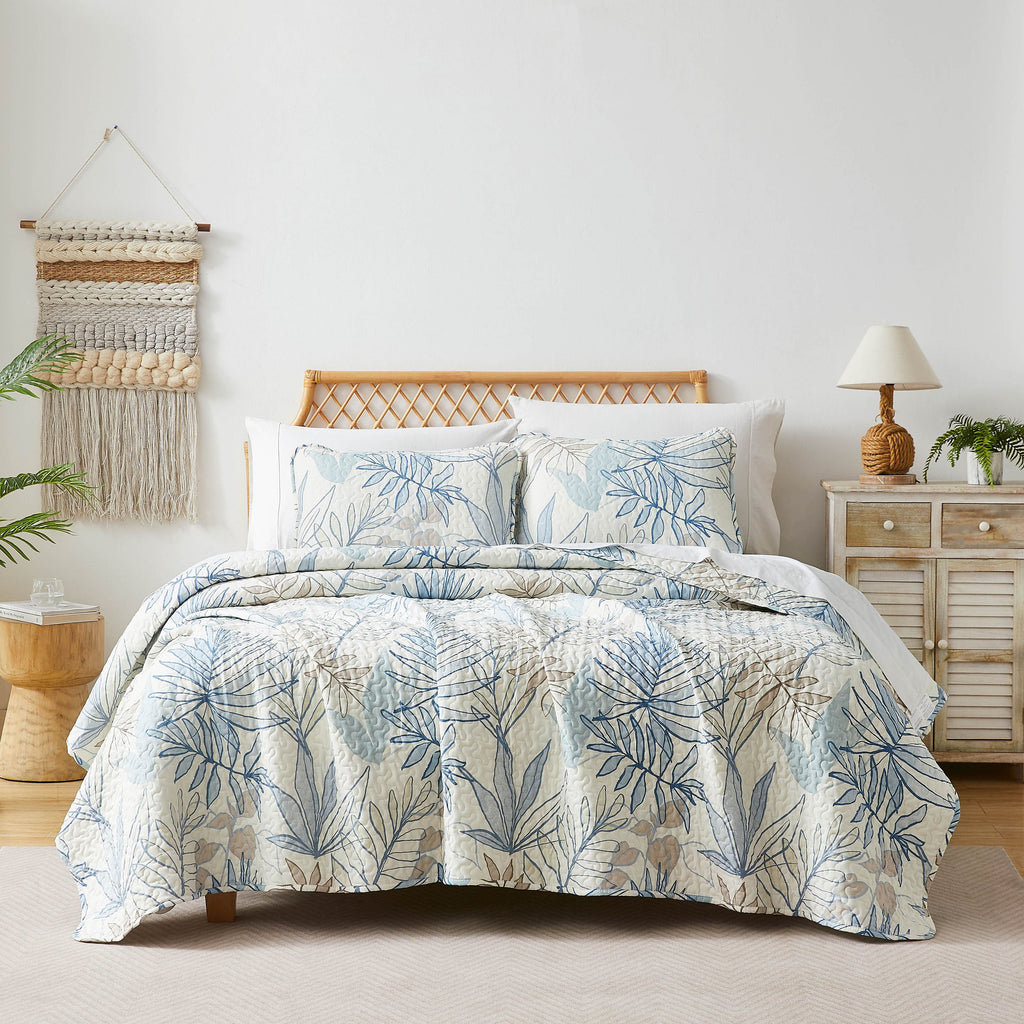 Tropic Leaf Quilt Set