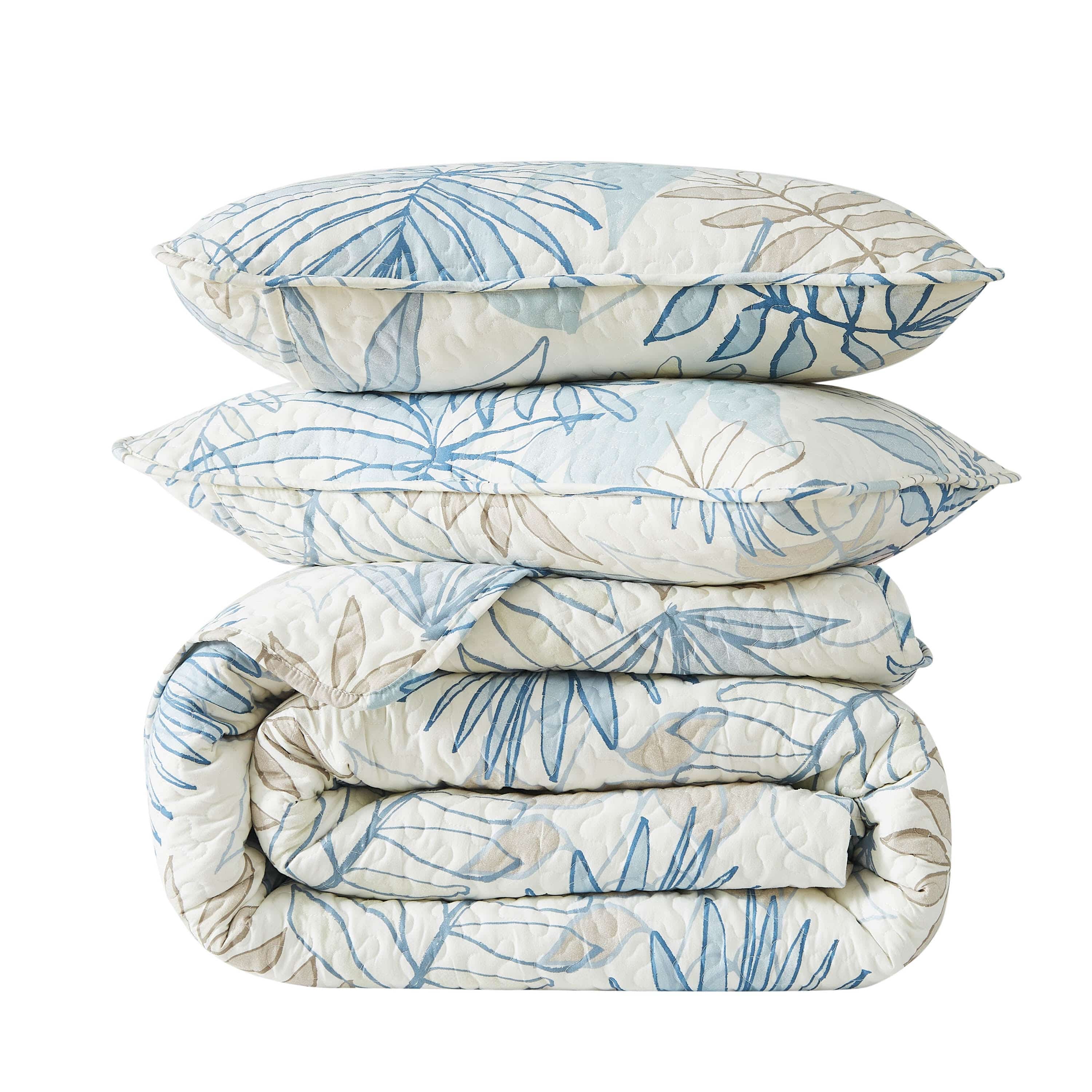 Tropic Leaf Quilt Set